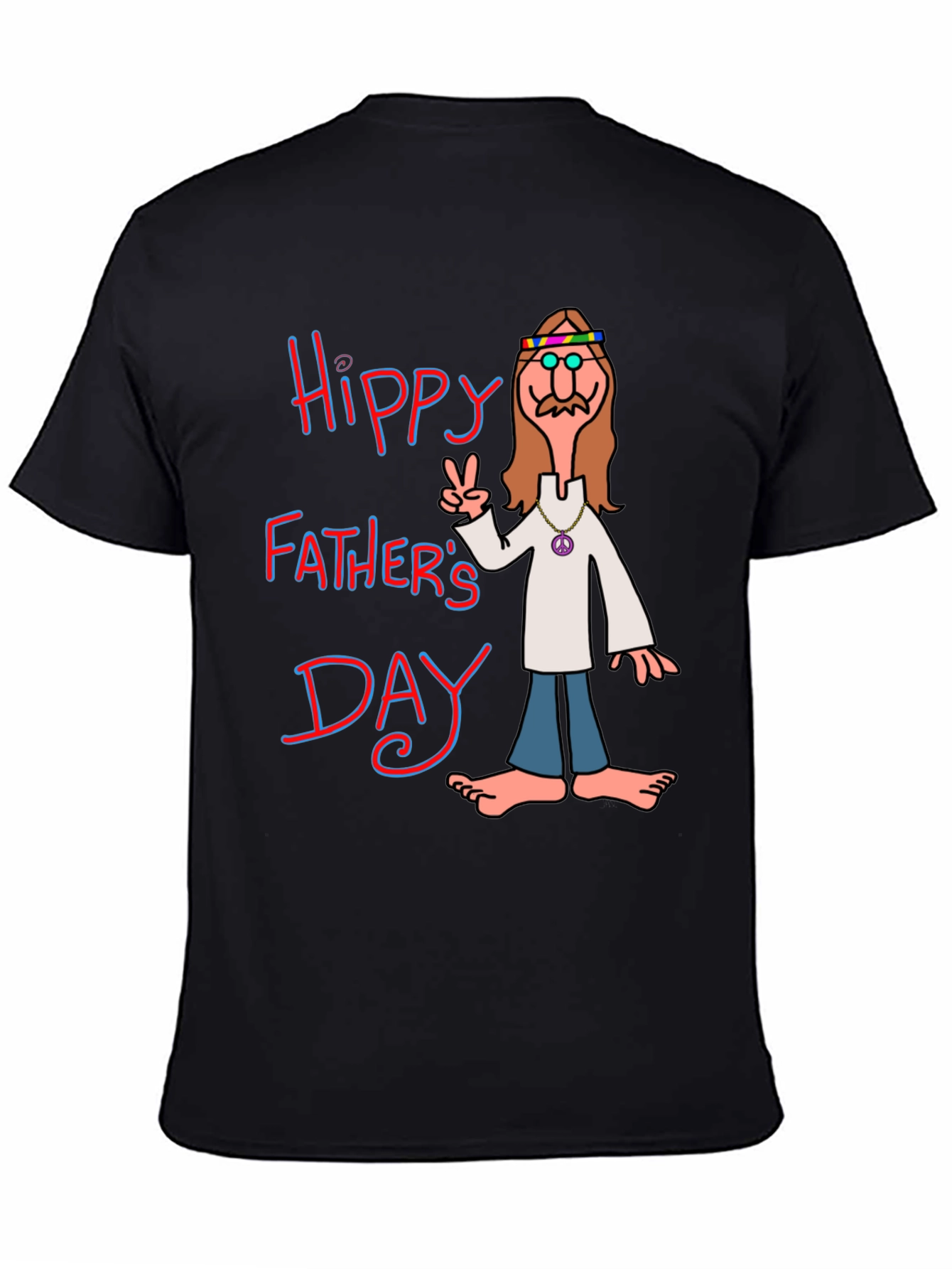 Hippy Fathers Day T-Shirt
