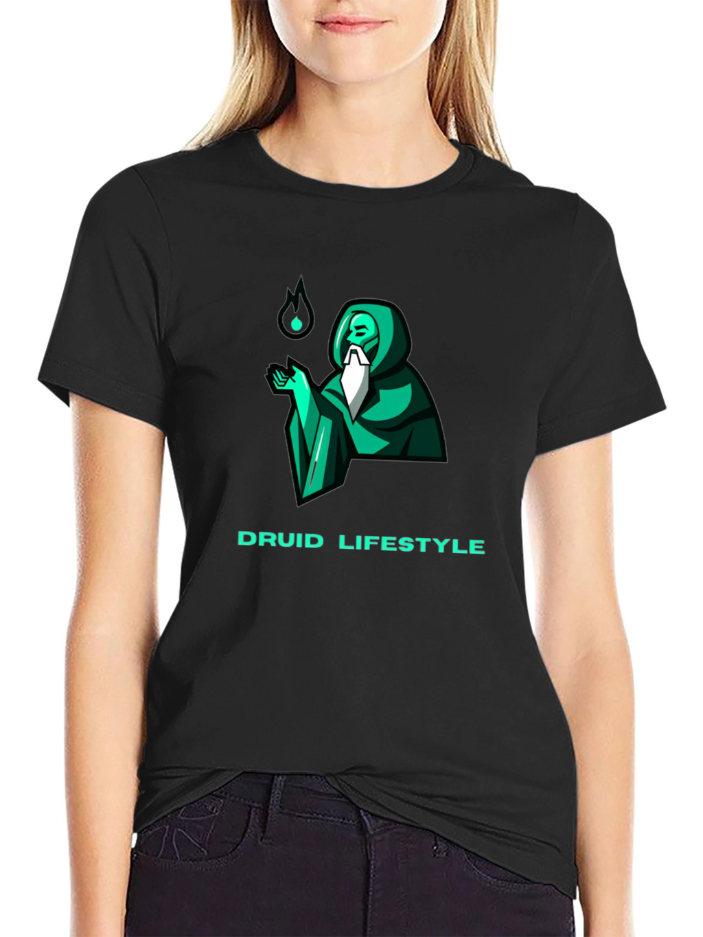 Druid Lifestyle Graphic Tee - Black