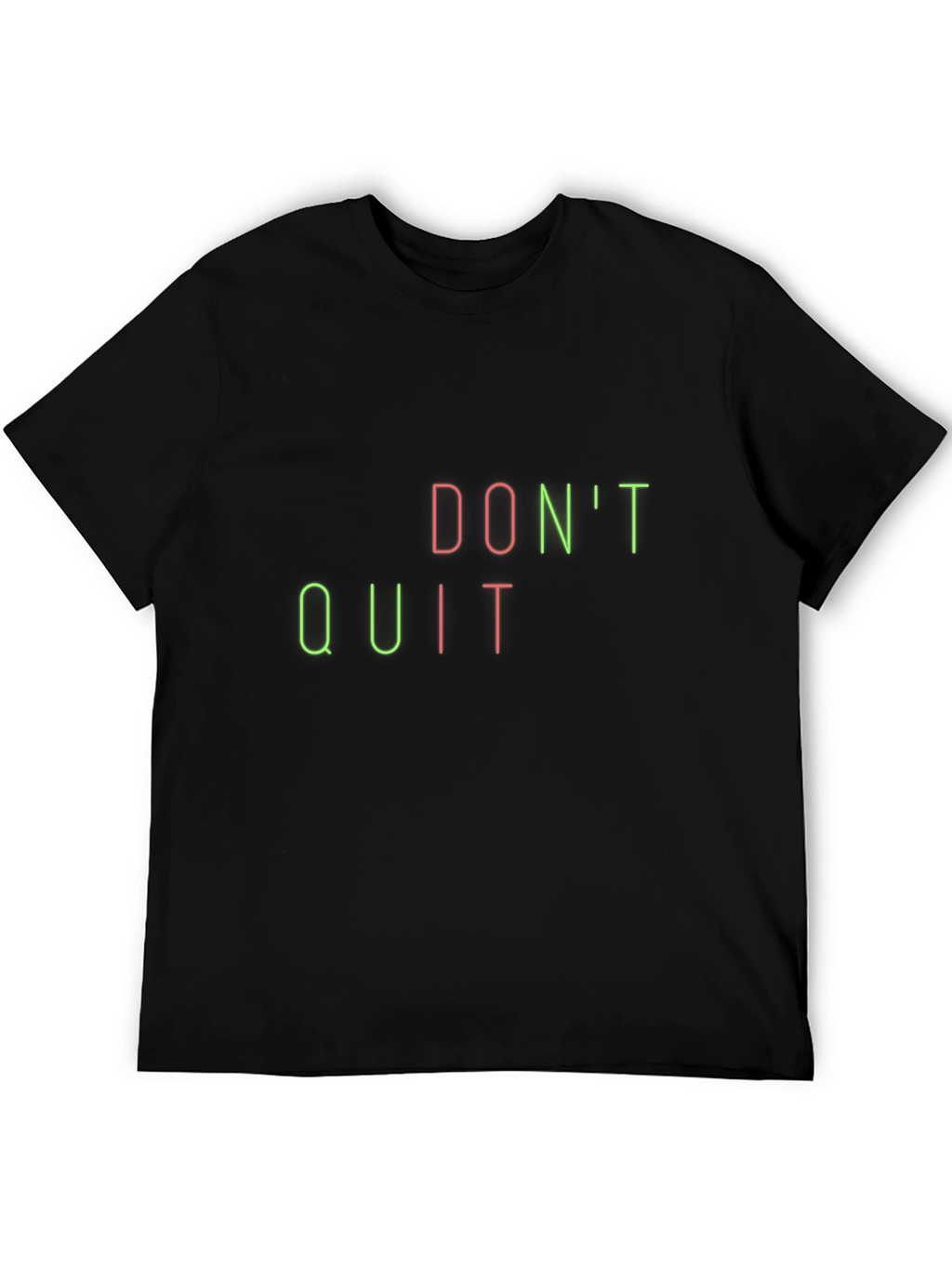 Dont Quit Graphic Tee - Motivational Fitness Shirt