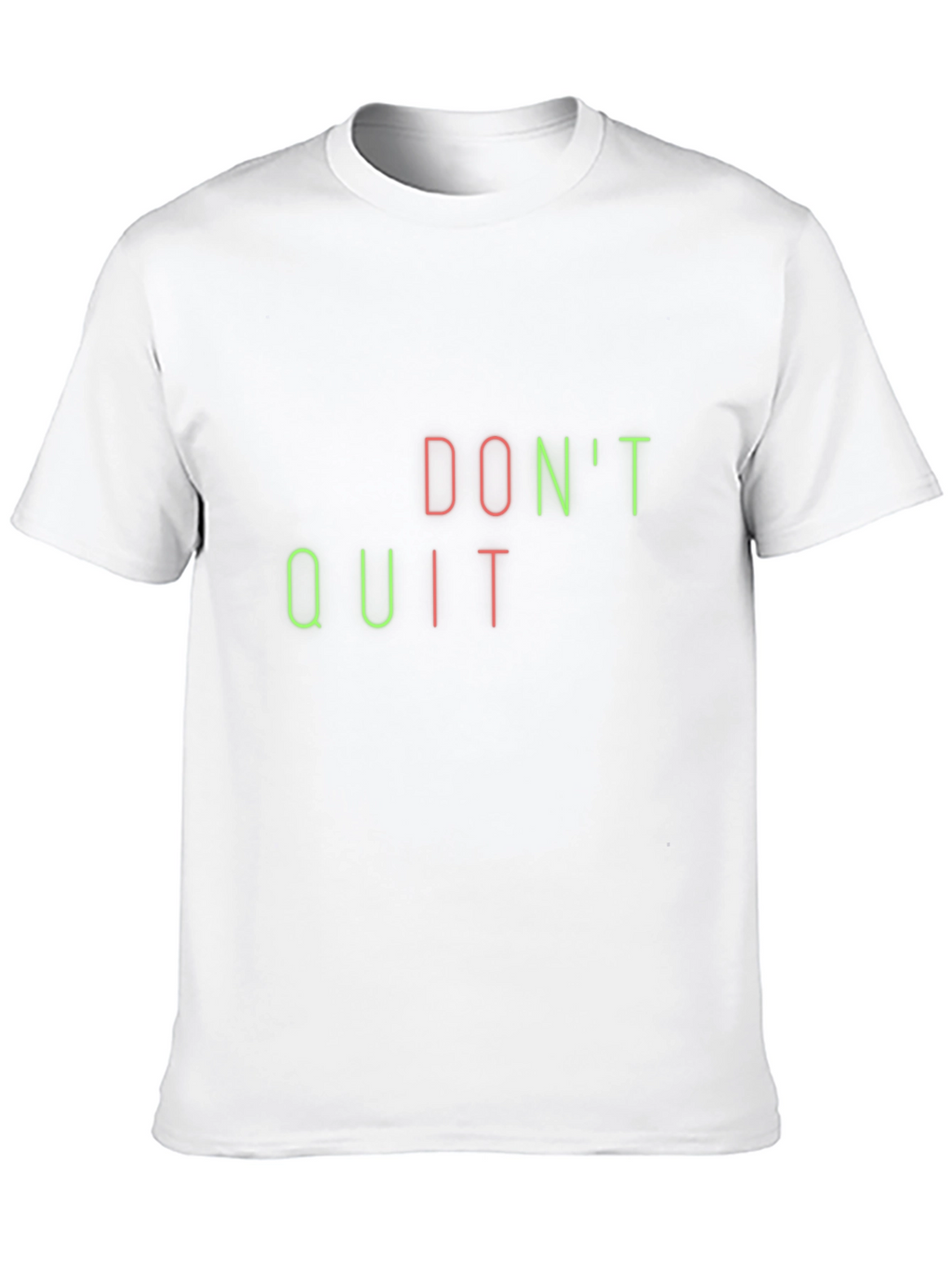 Dont Quit Graphic Tee - Motivational Fitness Shirt