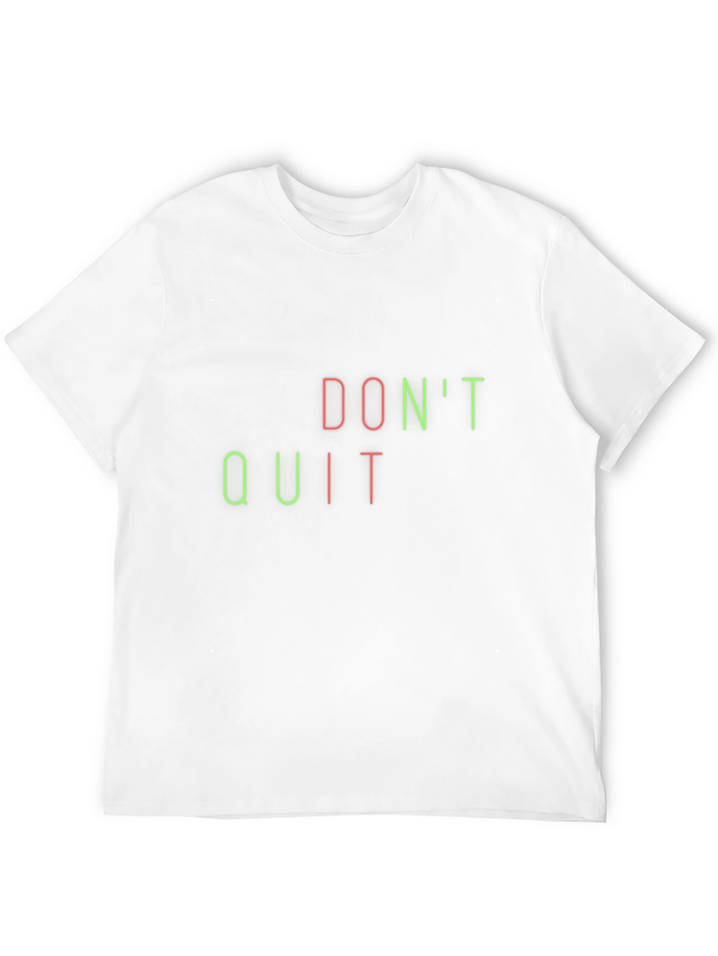 Dont Quit Graphic Tee - Motivational Fitness Shirt