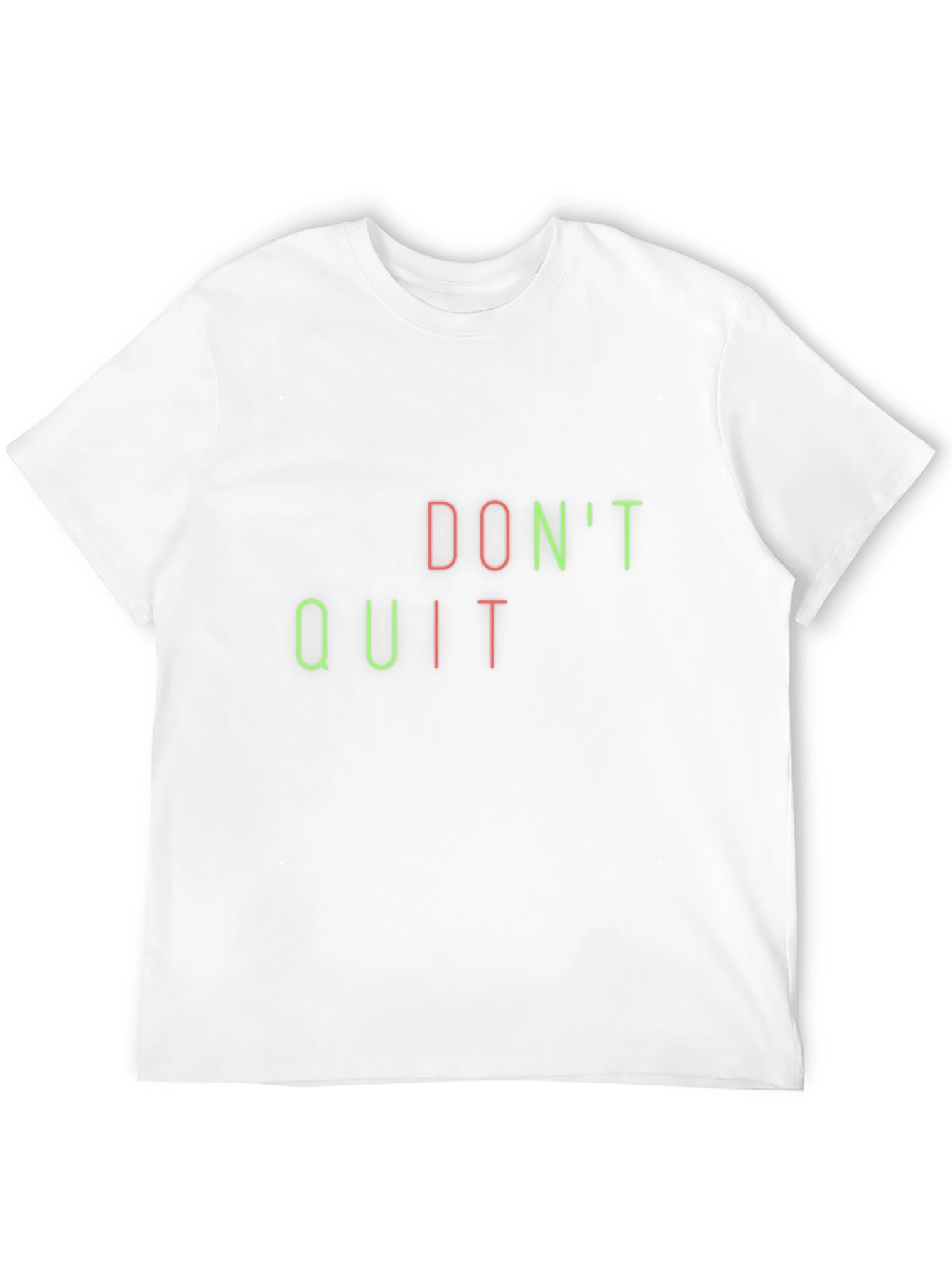 Dont Quit Graphic Tee - Motivational Fitness Shirt