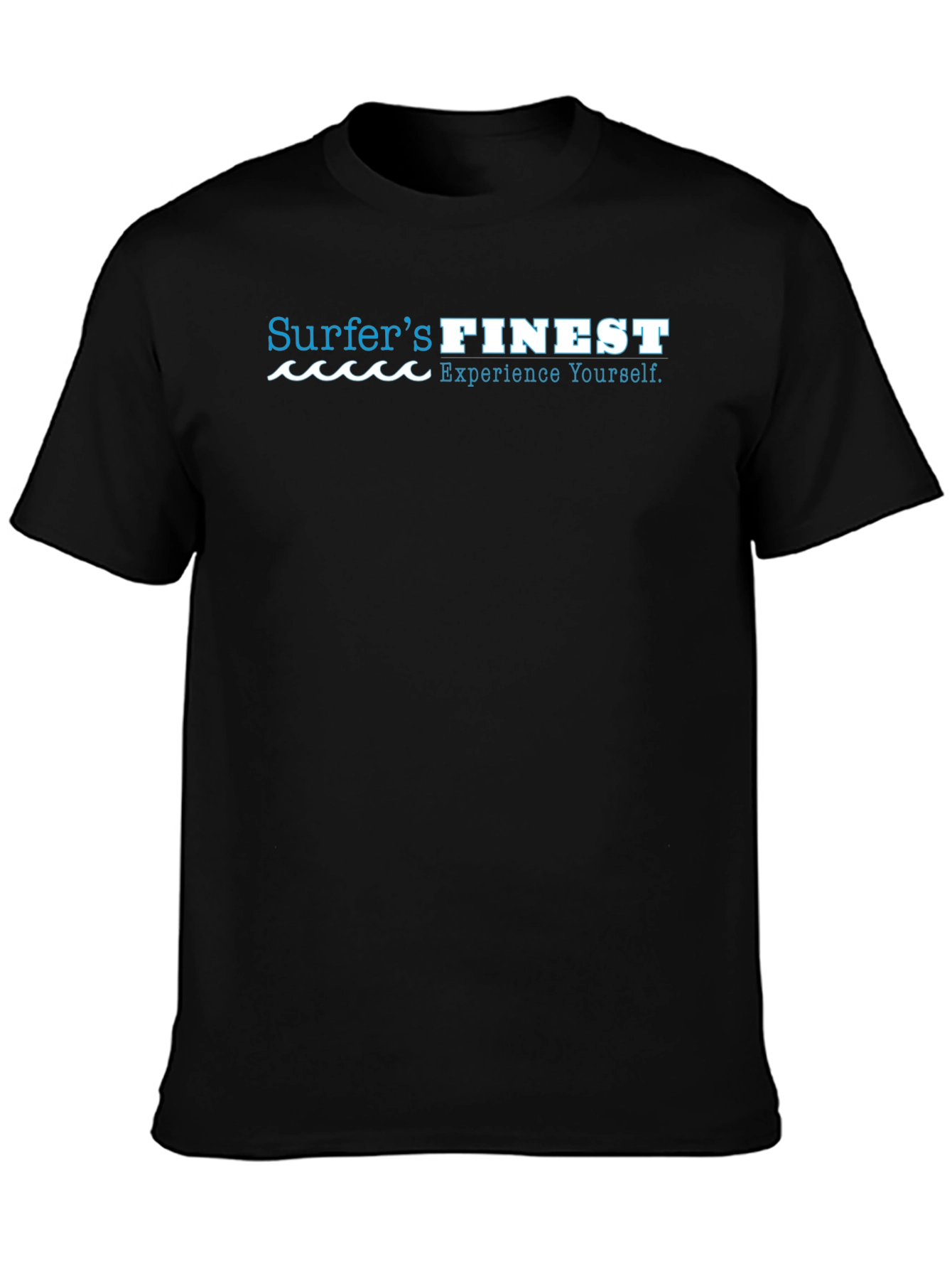 Surfers Finest Black T-Shirt