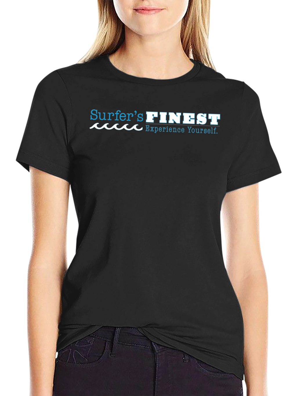 Surfers Finest Black T-Shirt