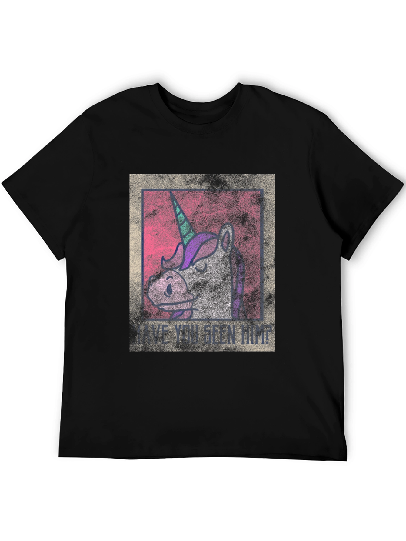 Unicorn Graphic T-Shirt - Have You Seen Him?