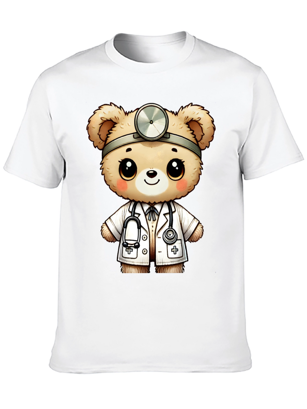 Doctor Teddy Bear Graphic T-Shirt