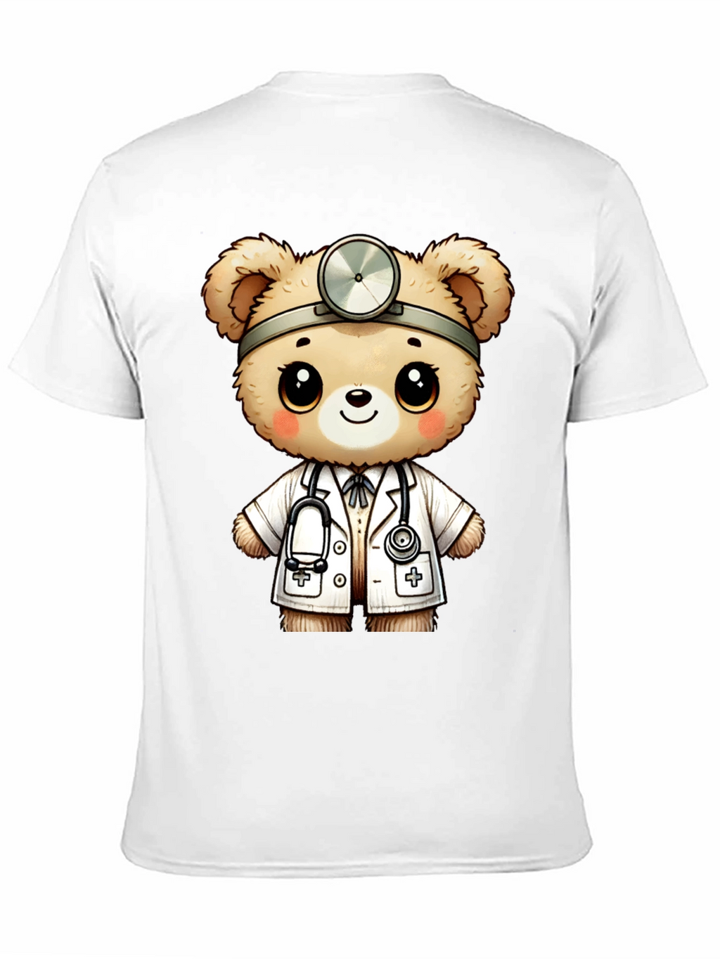 Doctor Teddy Bear Graphic T-Shirt
