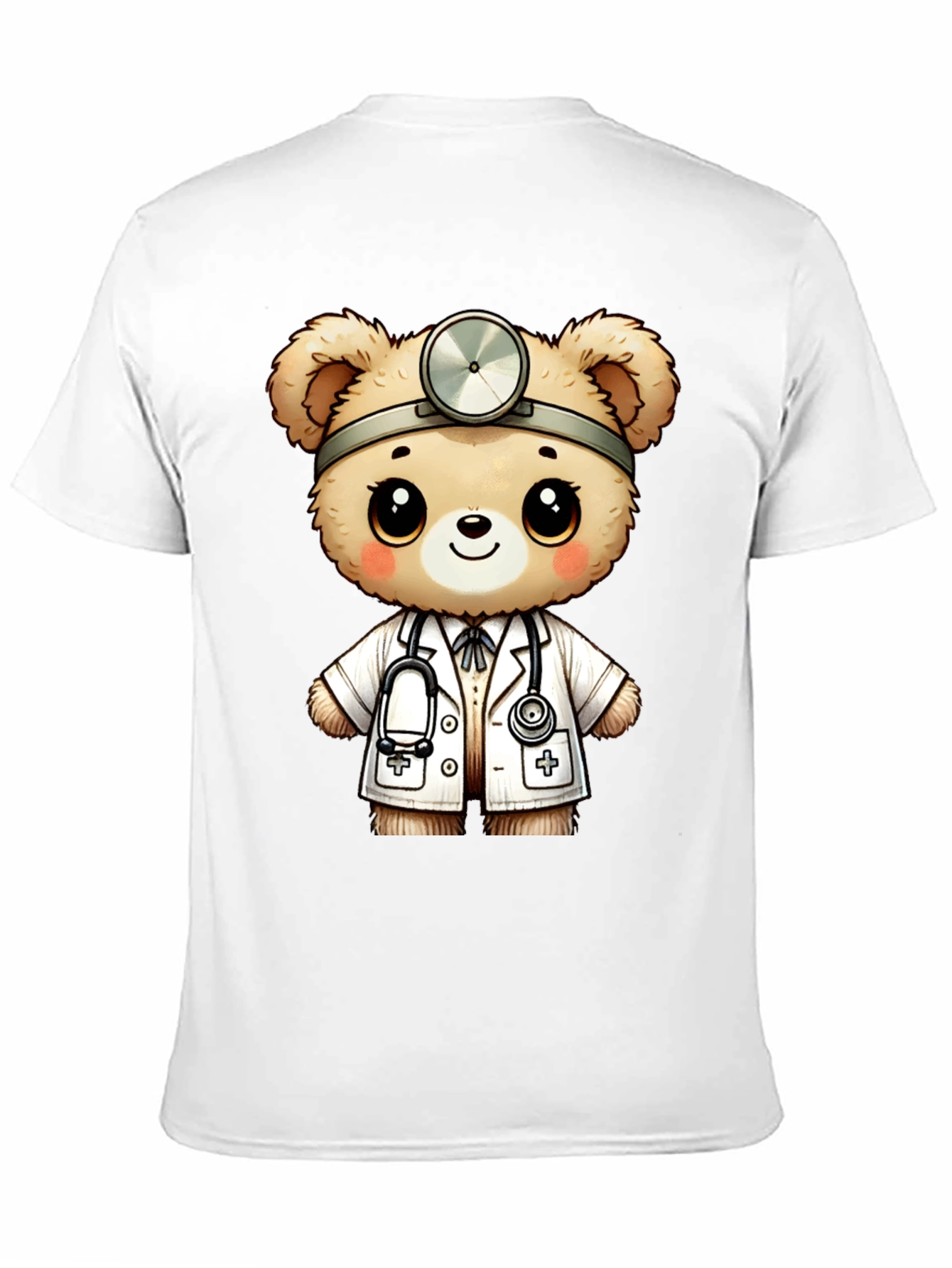 Doctor Teddy Bear Graphic T-Shirt