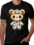 Doctor Teddy Bear Graphic T-Shirt