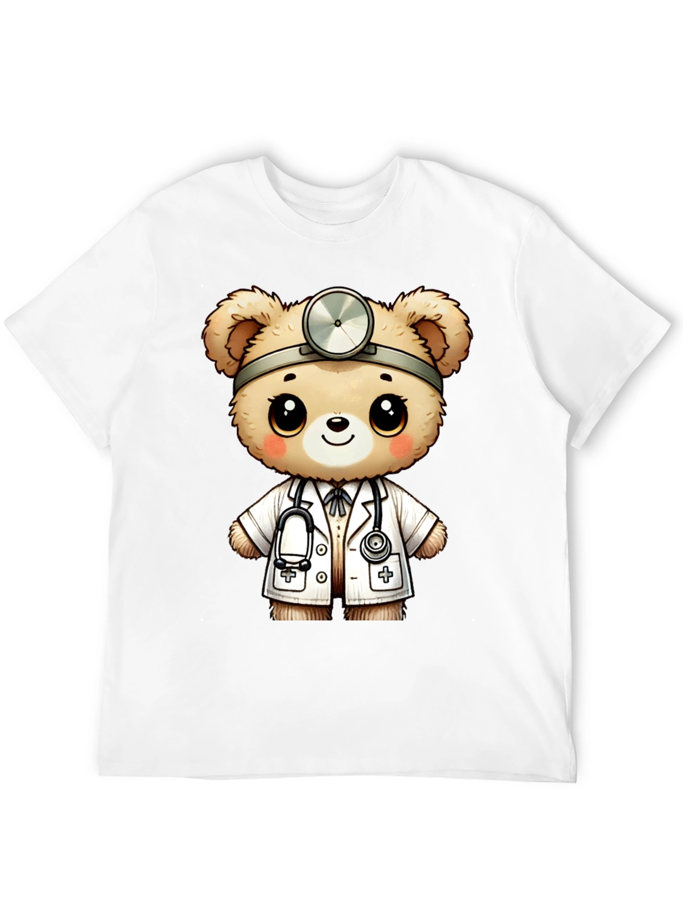 Doctor Teddy Bear Graphic T-Shirt