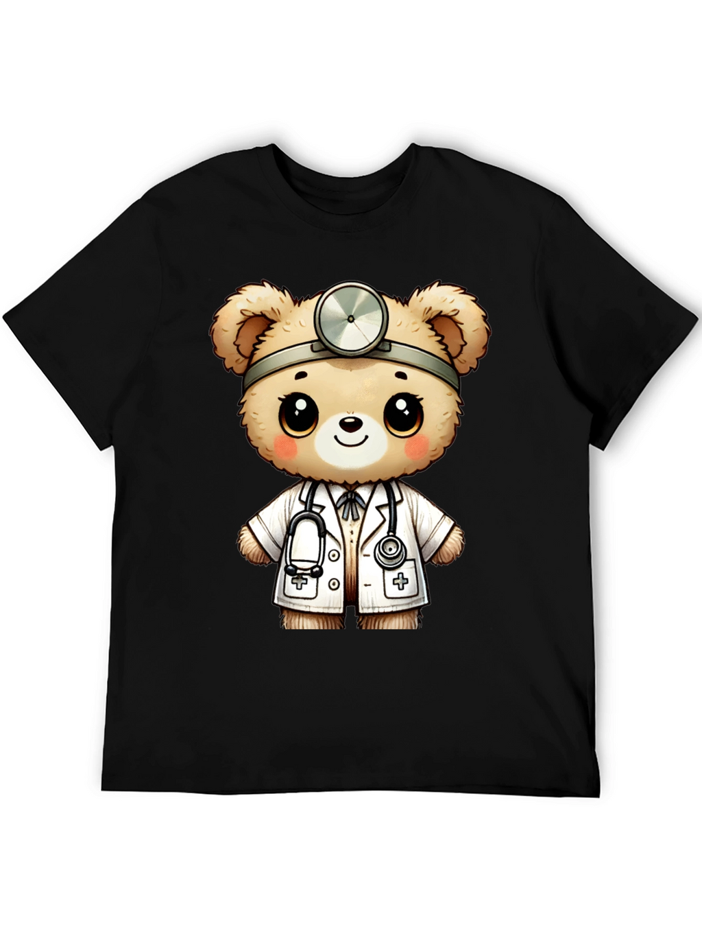 Doctor Teddy Bear Graphic T-Shirt
