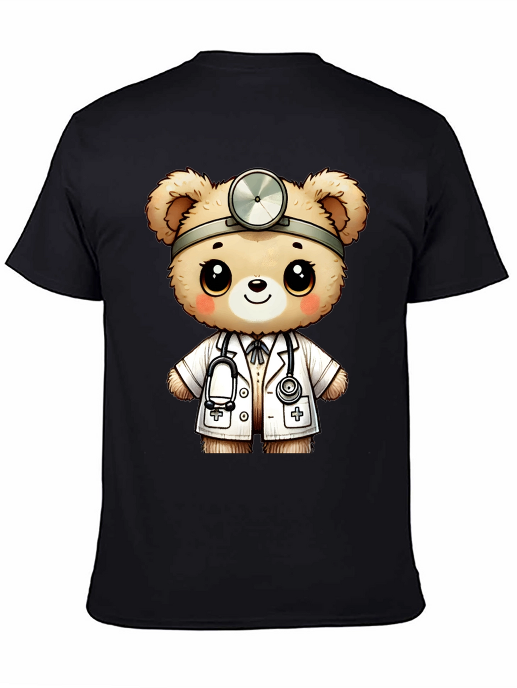 Doctor Teddy Bear Graphic T-Shirt