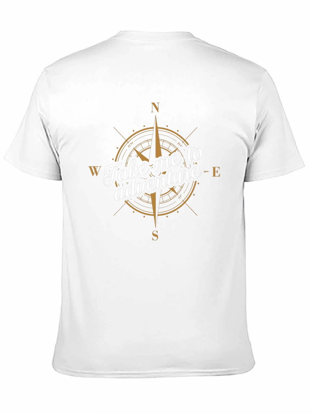 Adventure Awaits: Compass Graphic T-Shirt
