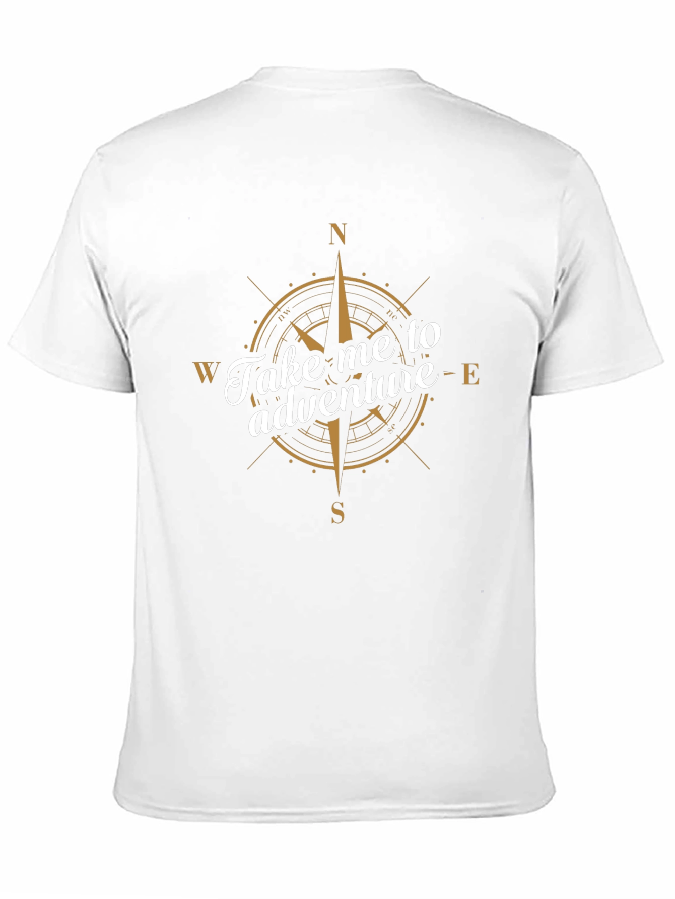 Adventure Awaits: Compass Graphic T-Shirt