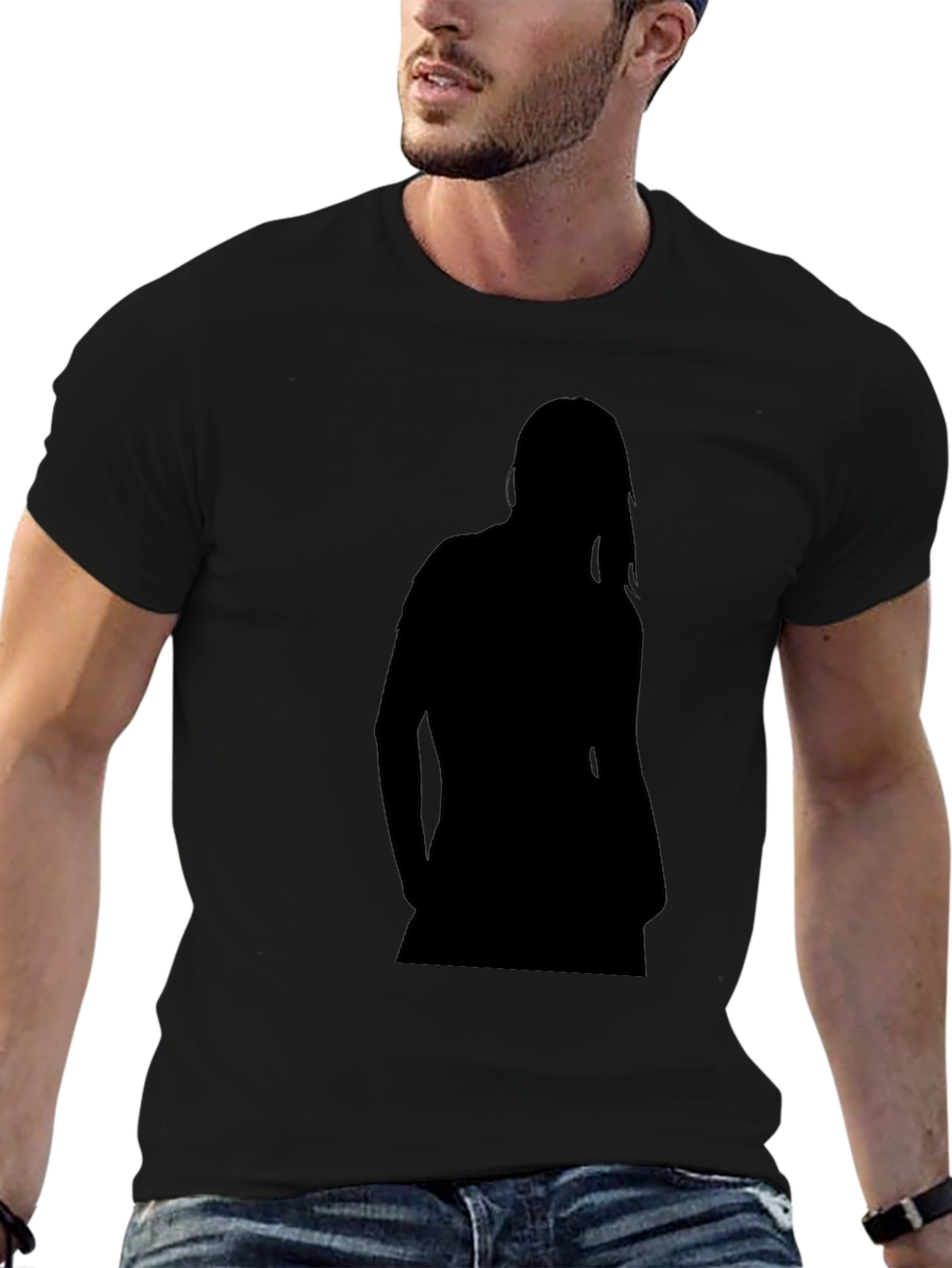 Cool Silhouette Graphic T-Shirt