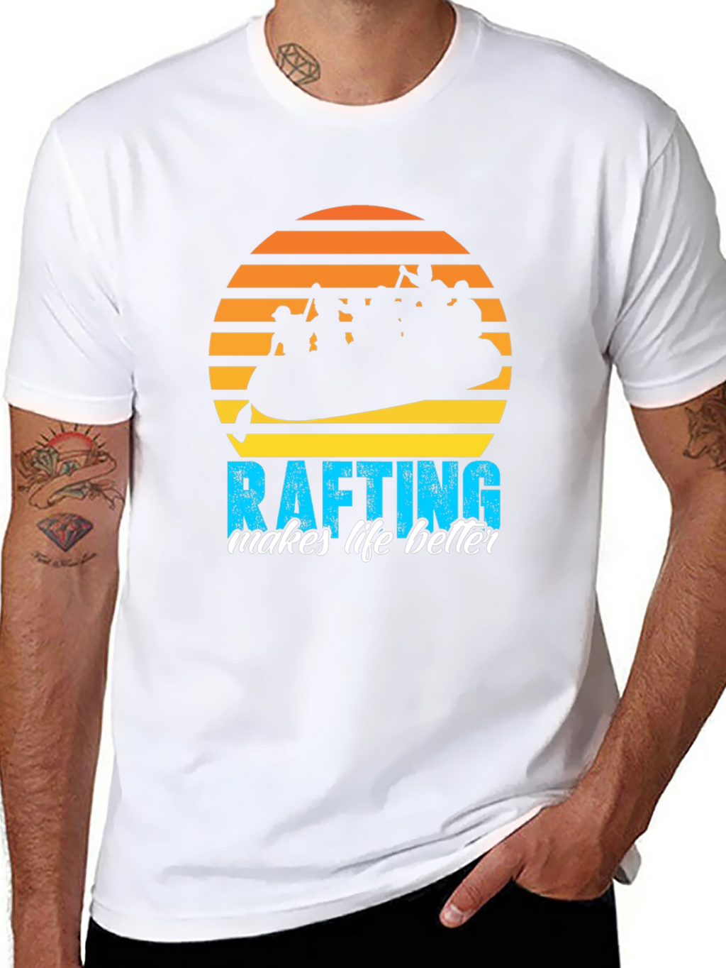 Rafting Makes Life Better T-Shirt