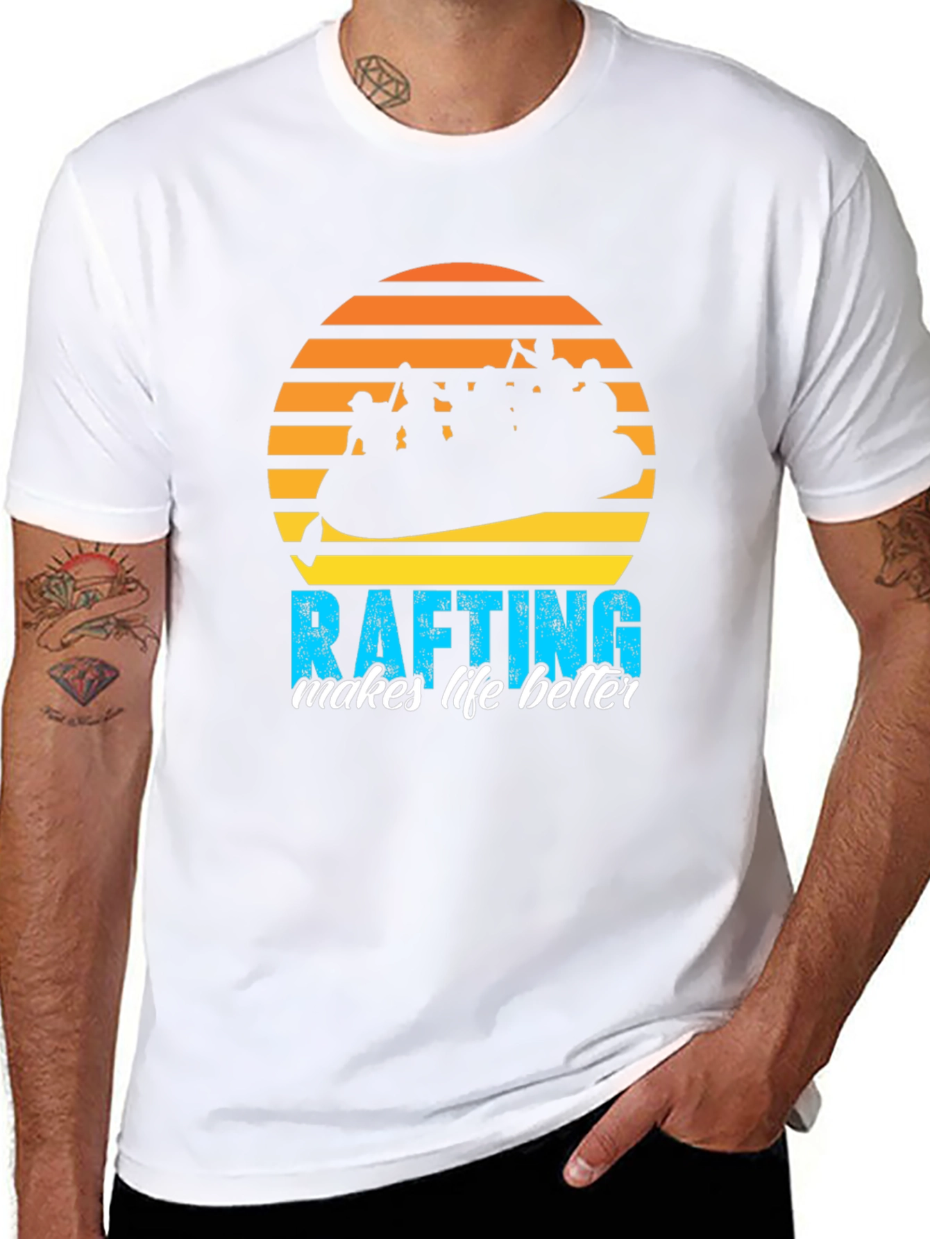 Rafting Makes Life Better T-Shirt