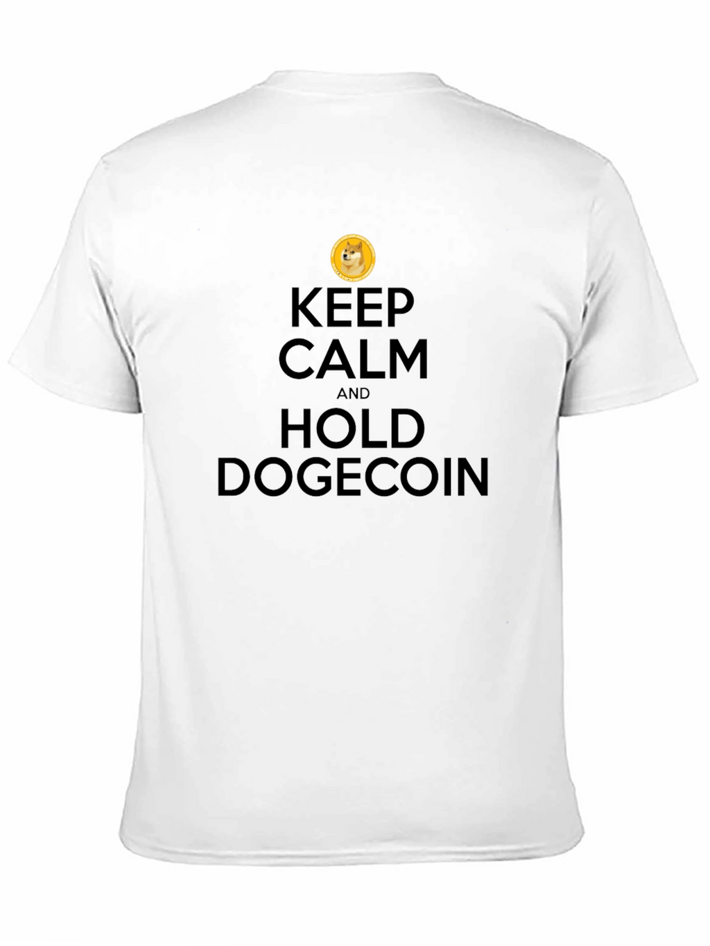 Keep Calm and Hold Dogecoin T-Shirt