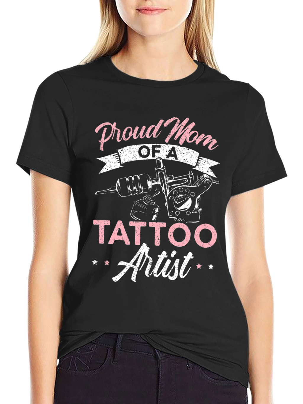 Proud Tattoo Artist Mom Graphic Tee