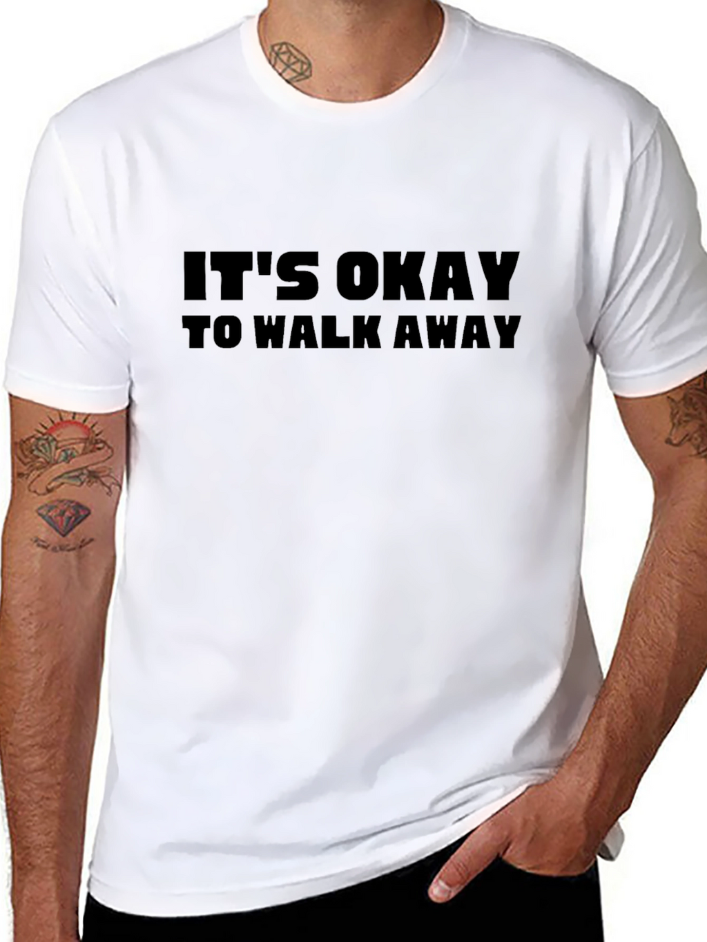 Its Okay to Walk Away Graphic Tee
