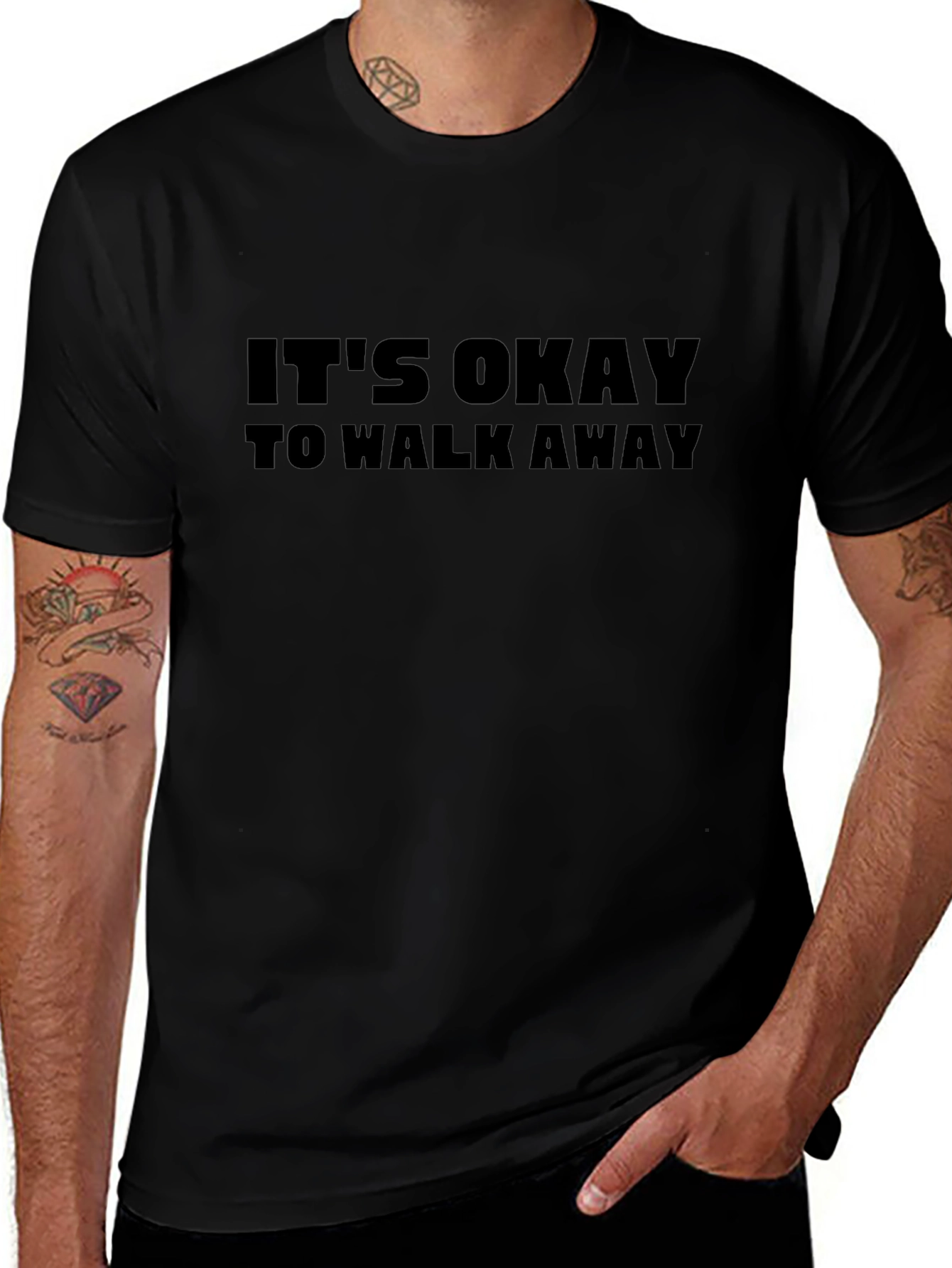 Its Okay to Walk Away Graphic Tee