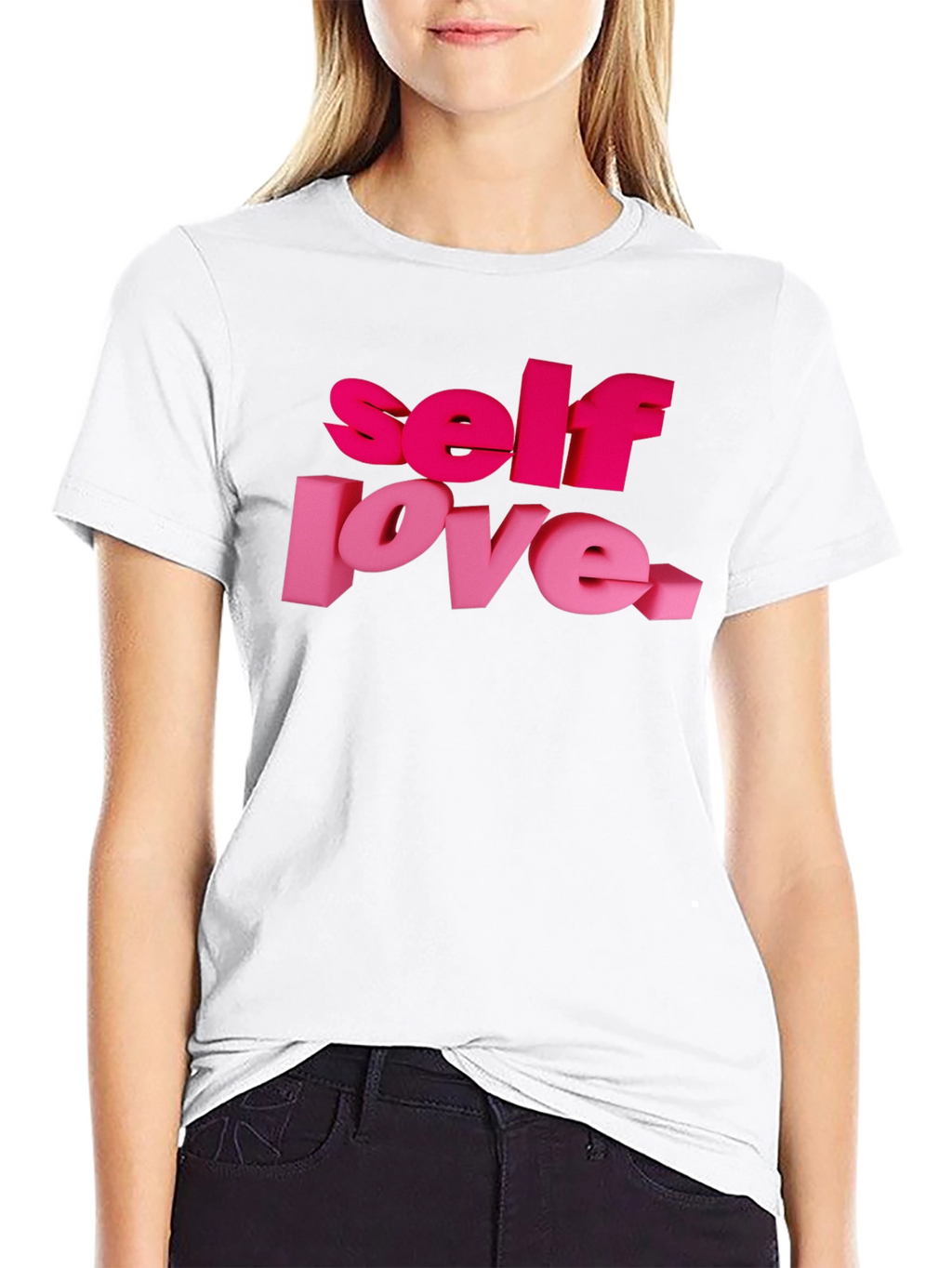 Self Love Statement Graphic Tee