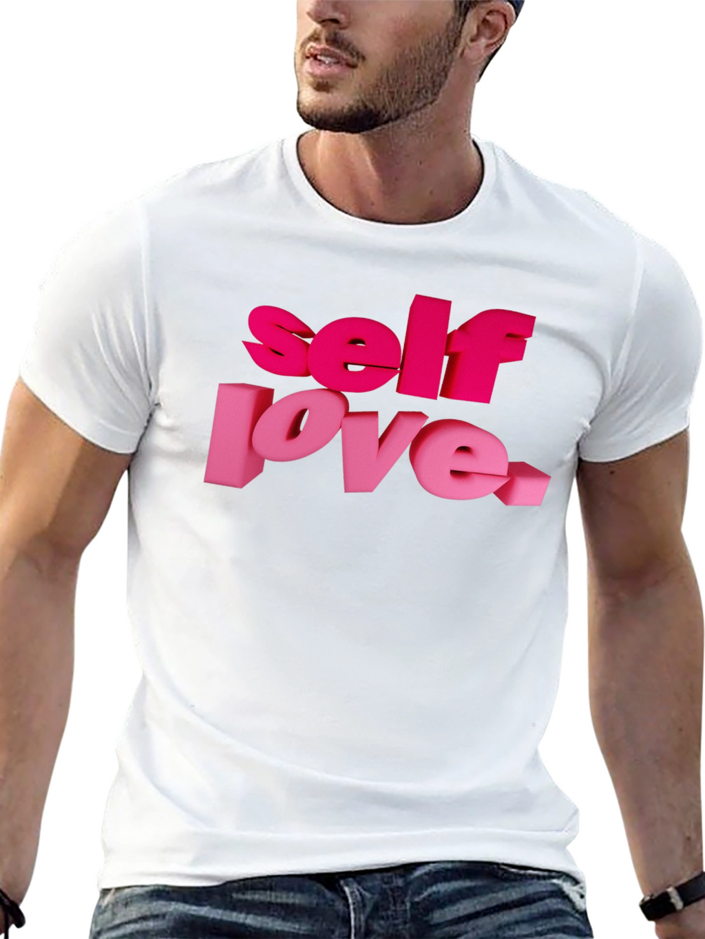 Self Love Statement Graphic Tee