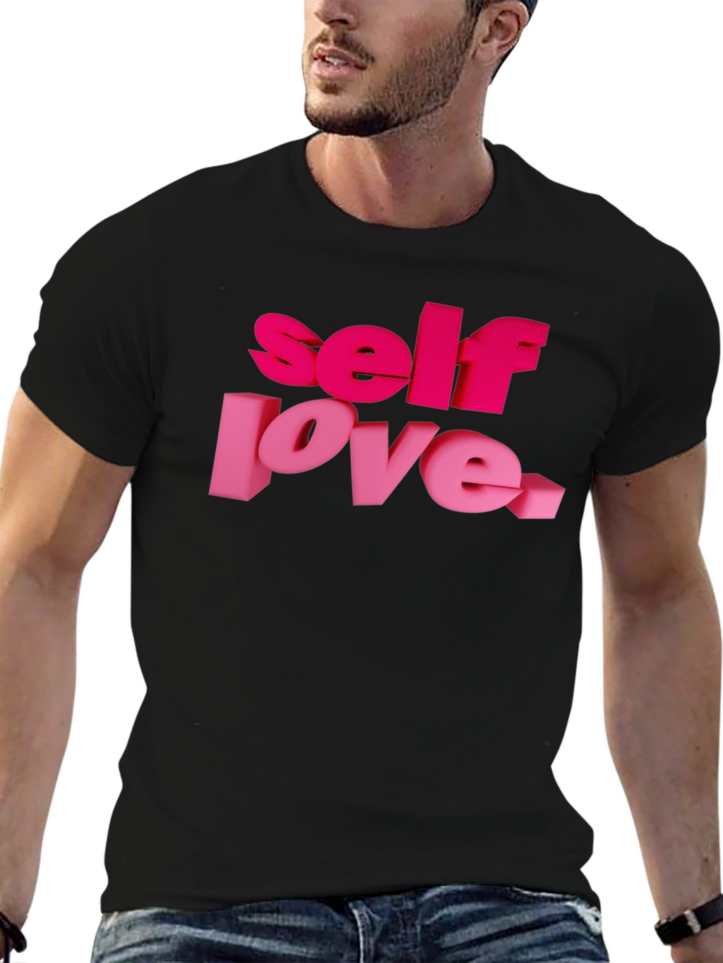 Self Love Statement Graphic Tee