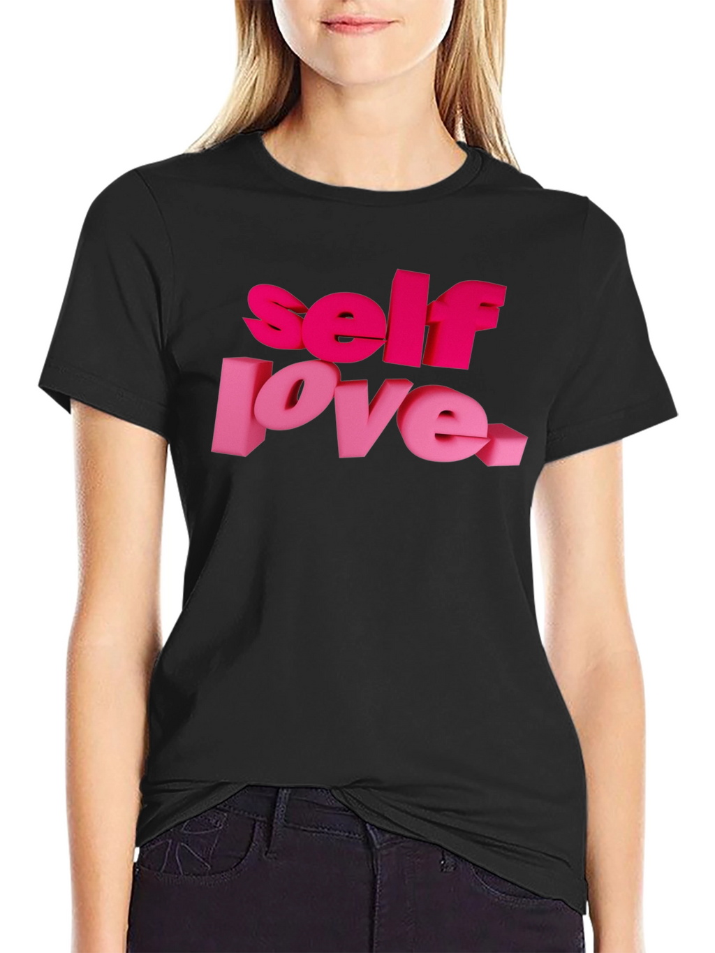 Self Love Statement Graphic Tee