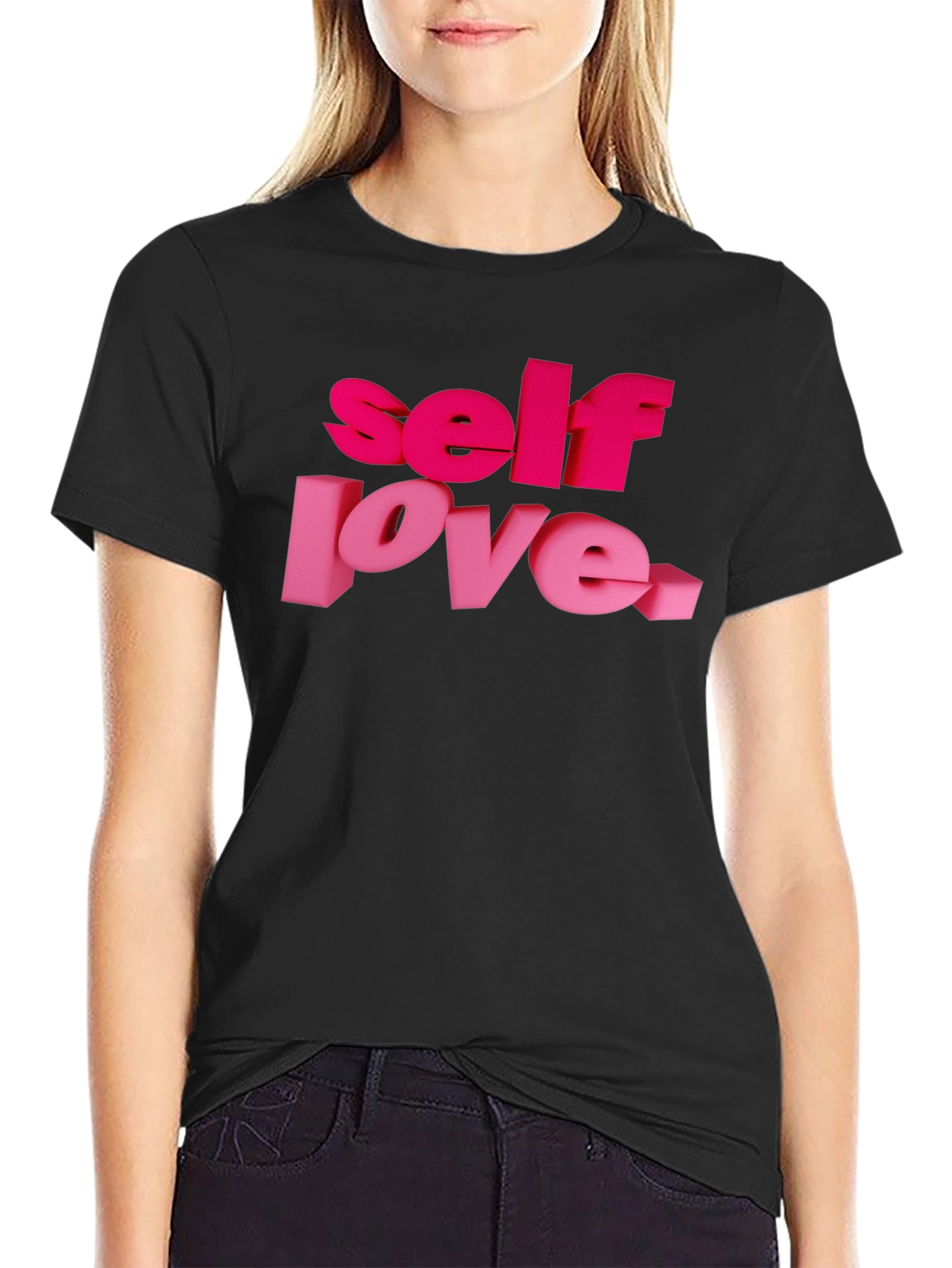 Self Love Statement Graphic Tee
