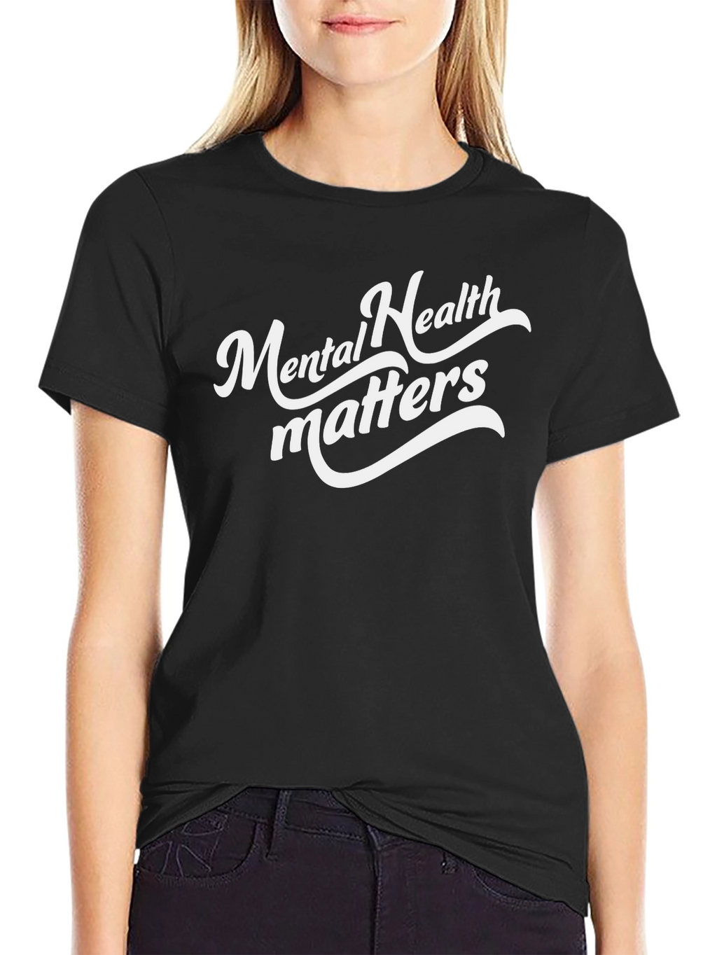 Mental Health Matters T-Shirt - Black