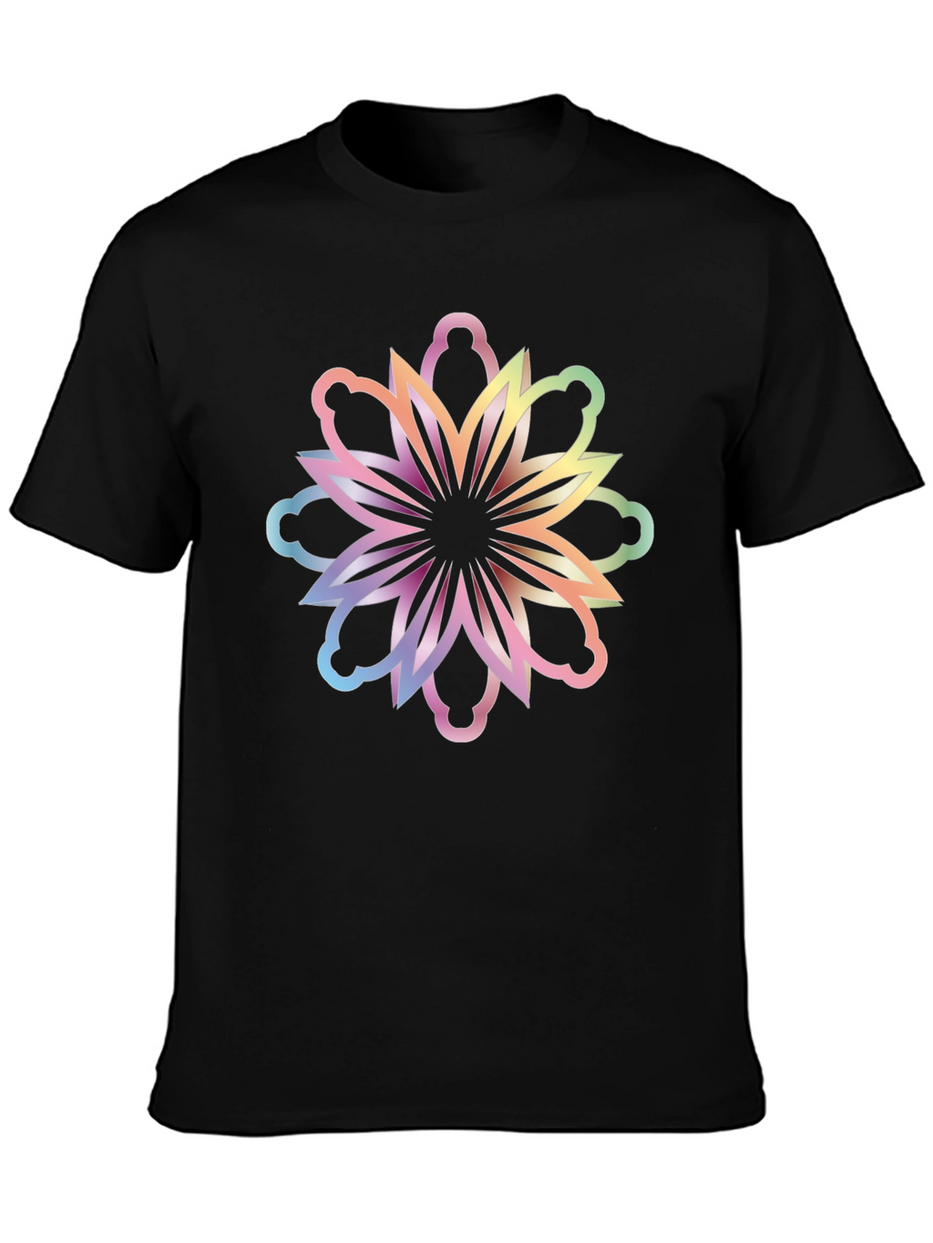 Floral Rainbow Graphic Tee