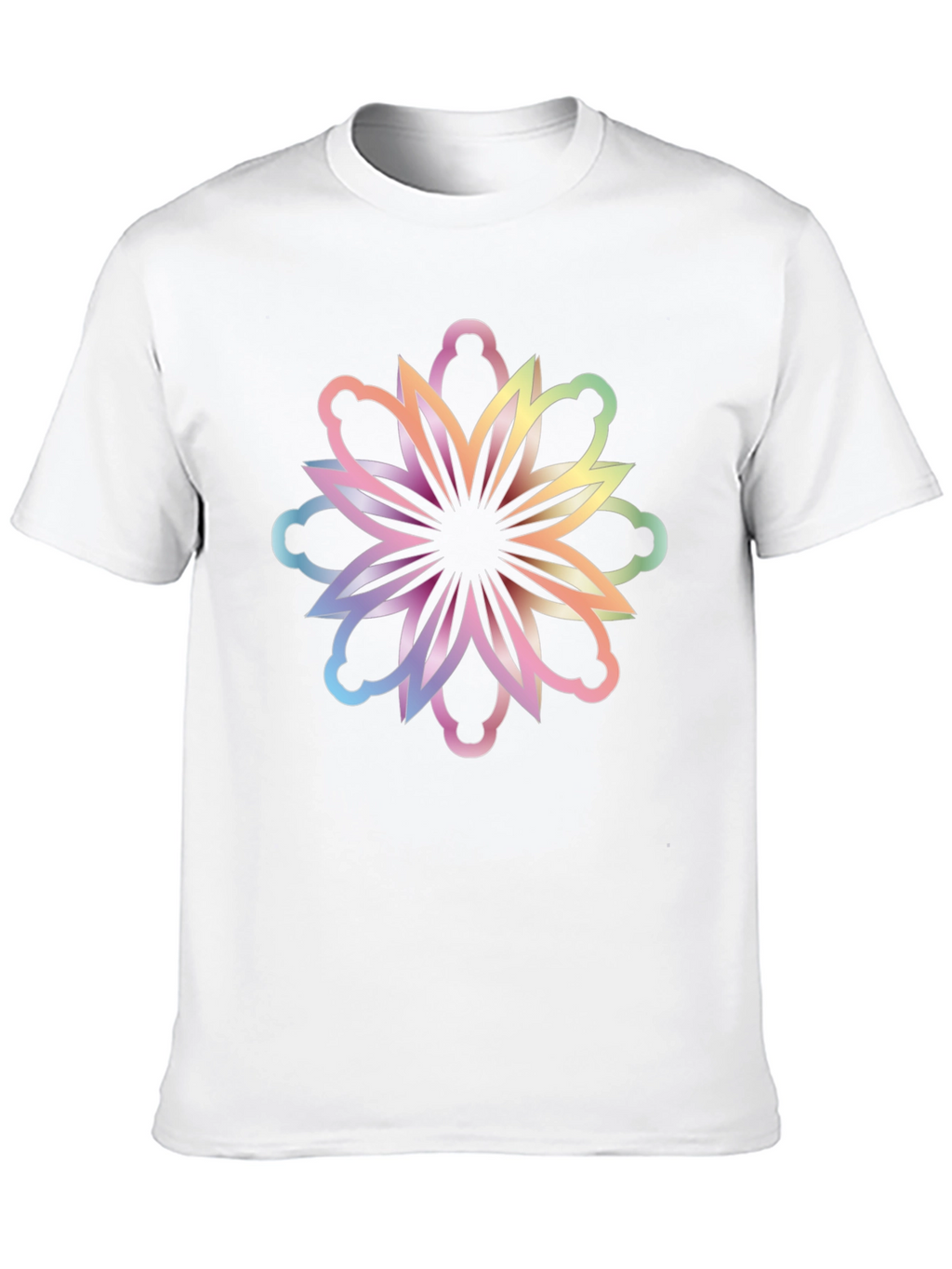 Floral Rainbow Graphic Tee