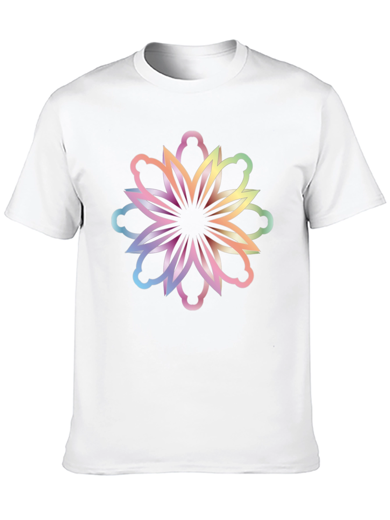 Floral Rainbow Graphic Tee