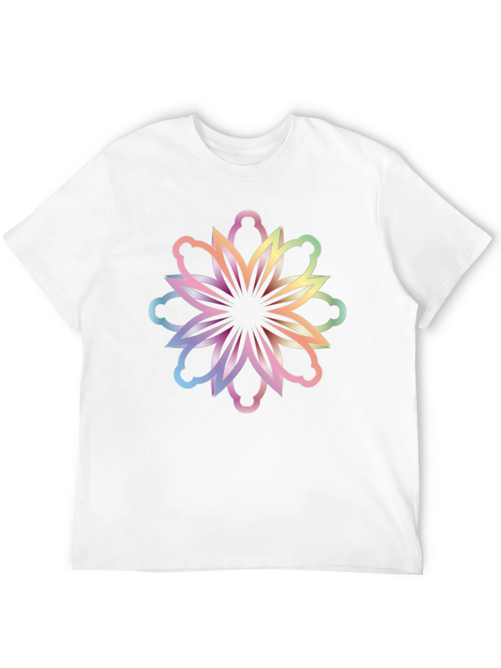 Floral Rainbow Graphic Tee