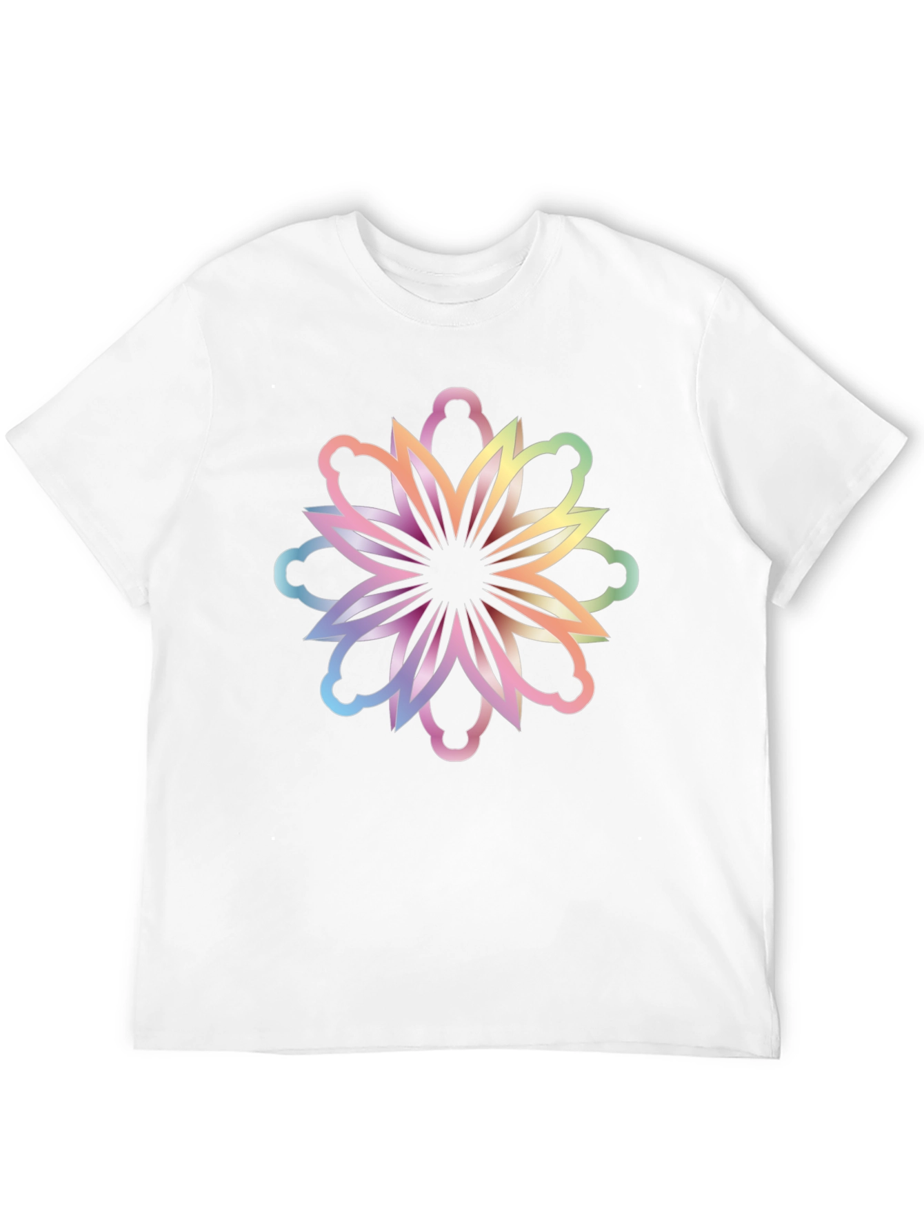 Floral Rainbow Graphic Tee