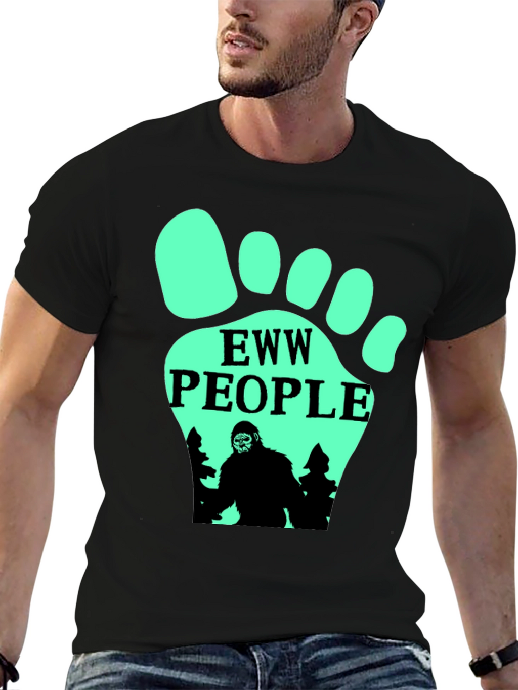 Eww People Bigfoot T-Shirt