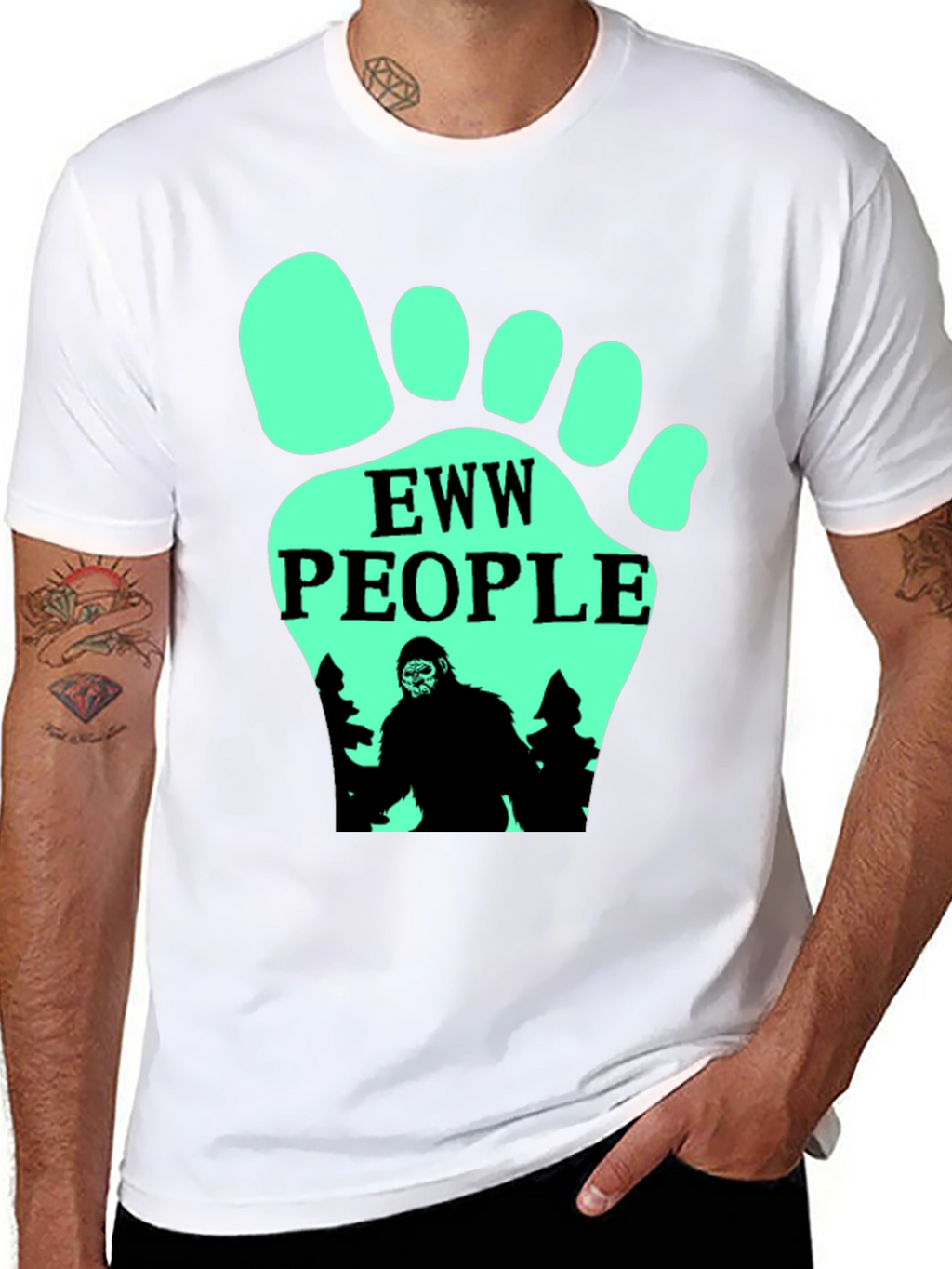 Eww People Bigfoot T-Shirt