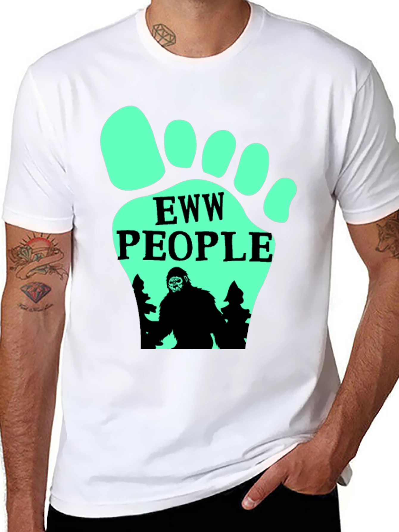 Eww People Bigfoot T-Shirt
