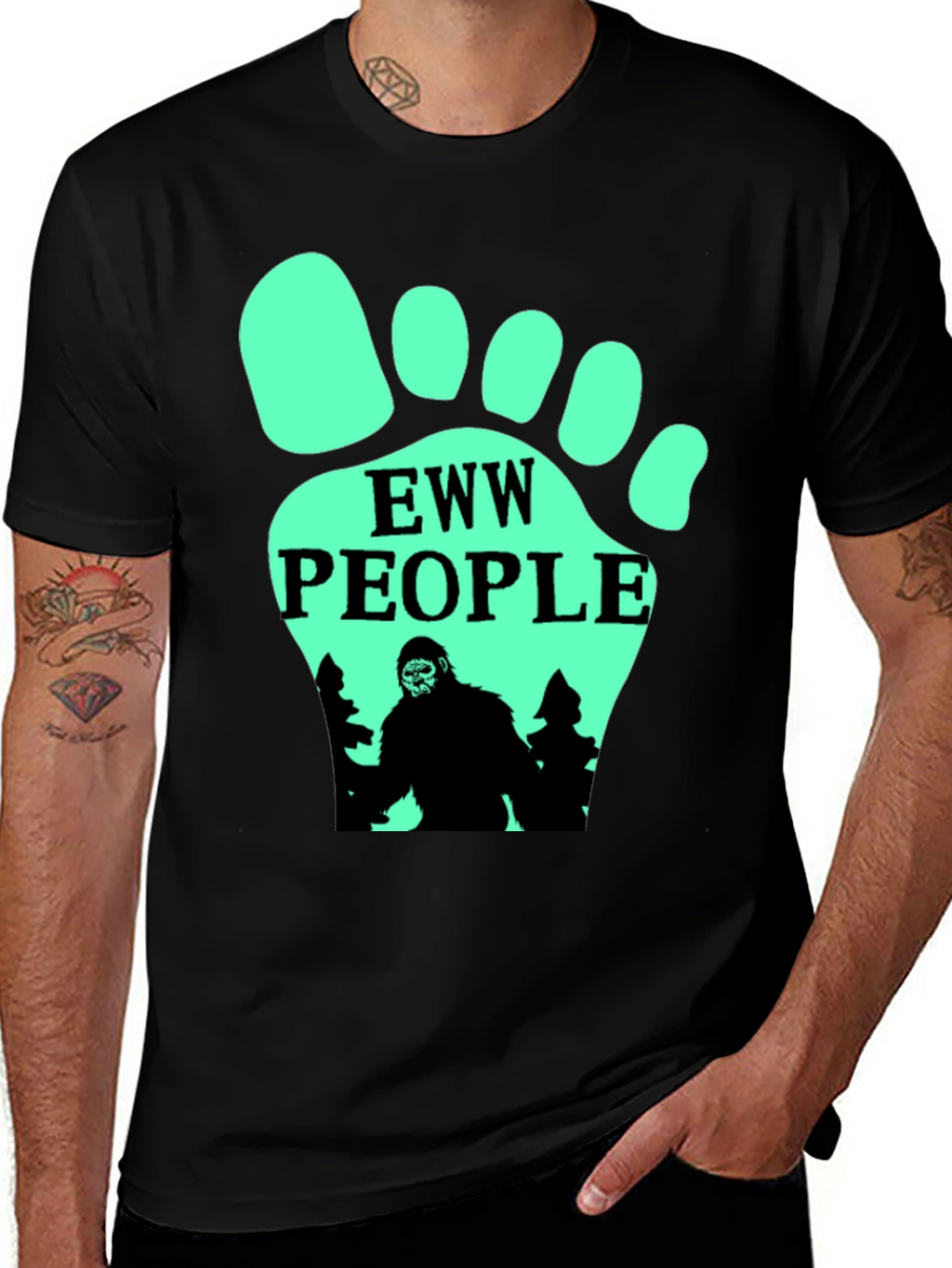 Eww People Bigfoot T-Shirt