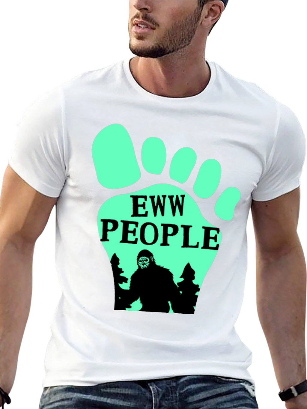 Eww People Bigfoot T-Shirt