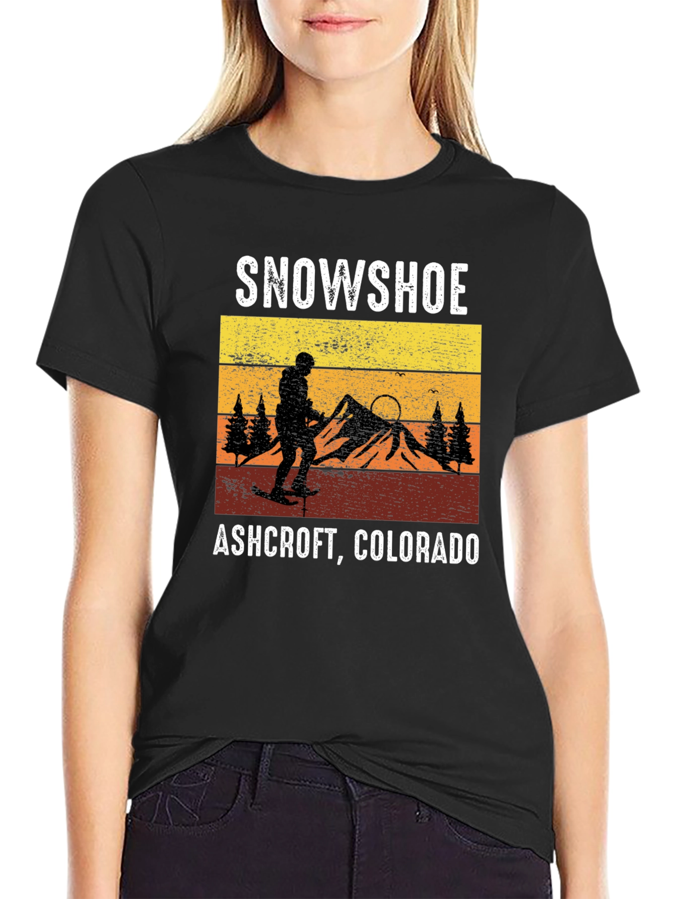 Snowshoe Ashcroft Colorado Graphic T-Shirt