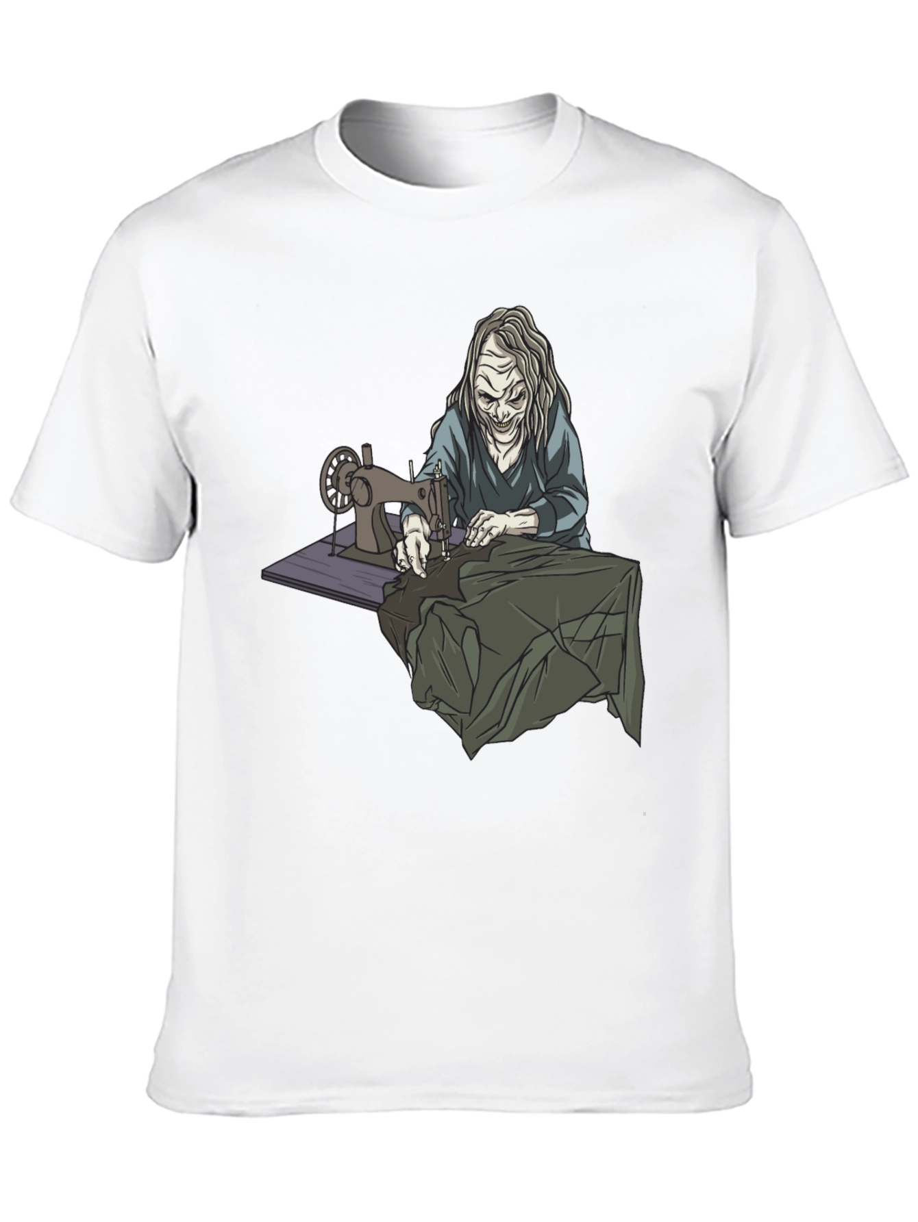 Creepy Seamstress Graphic T-Shirt