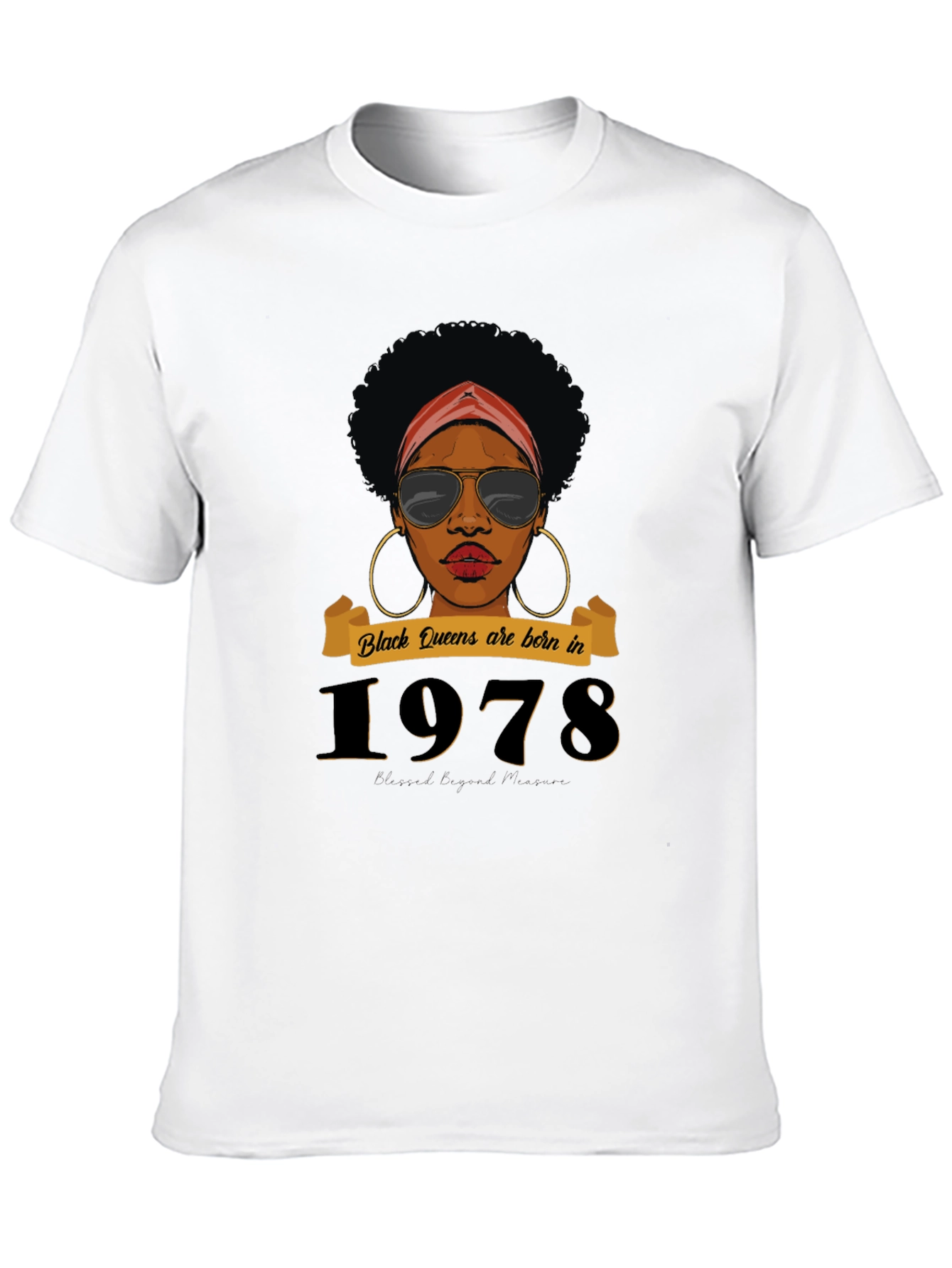 Black Queens Born in 1978 T-Shirt