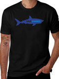 Save Sharks Graphic Tee - Eco-Friendly Awareness Shirt
