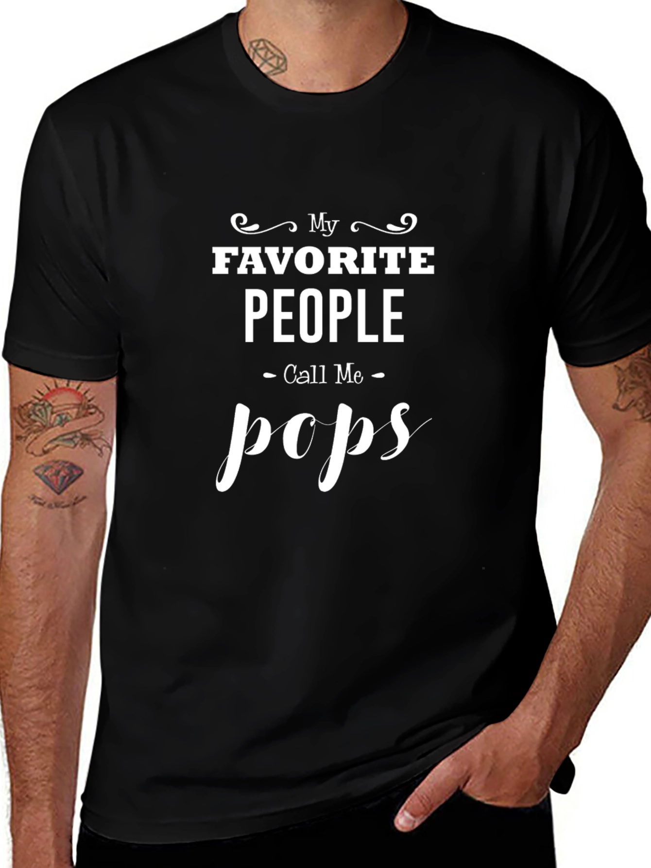 My Favorite People Call Me Pops T-Shirt