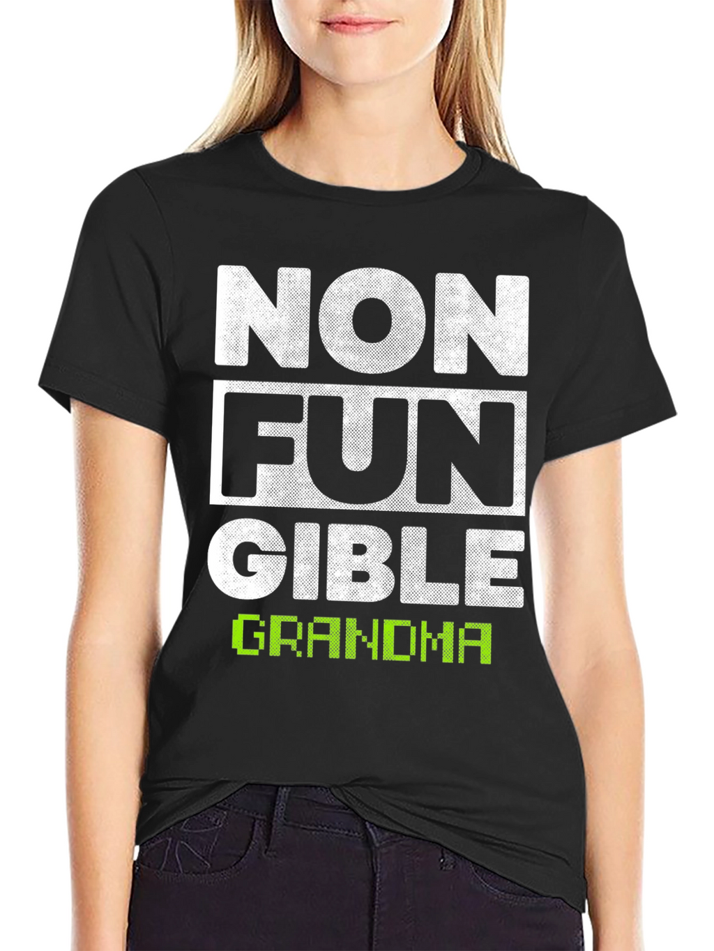 Non Fungible Grandma T-Shirt - Fun Novelty Tee