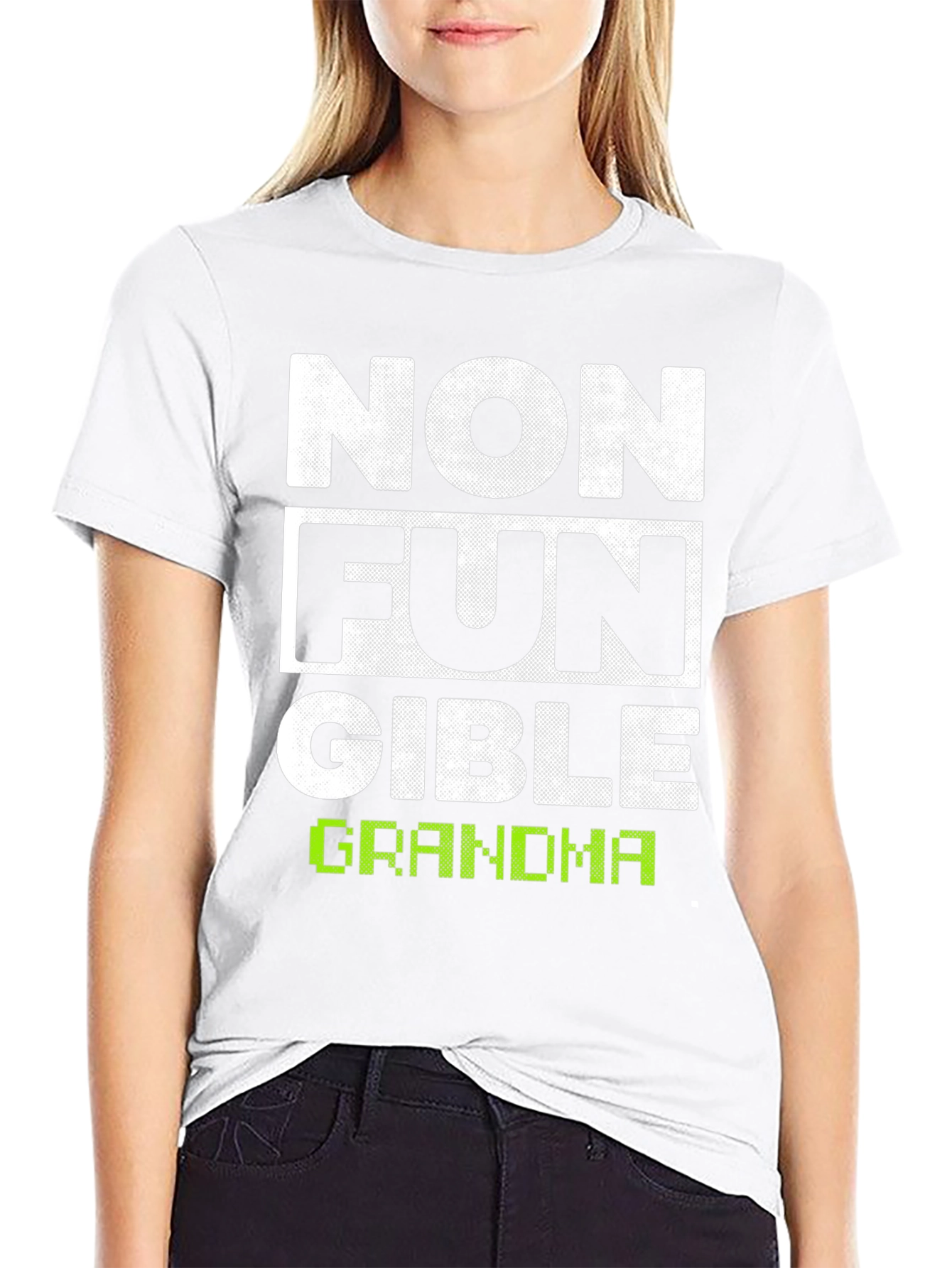 Non Fungible Grandma T-Shirt - Fun Novelty Tee