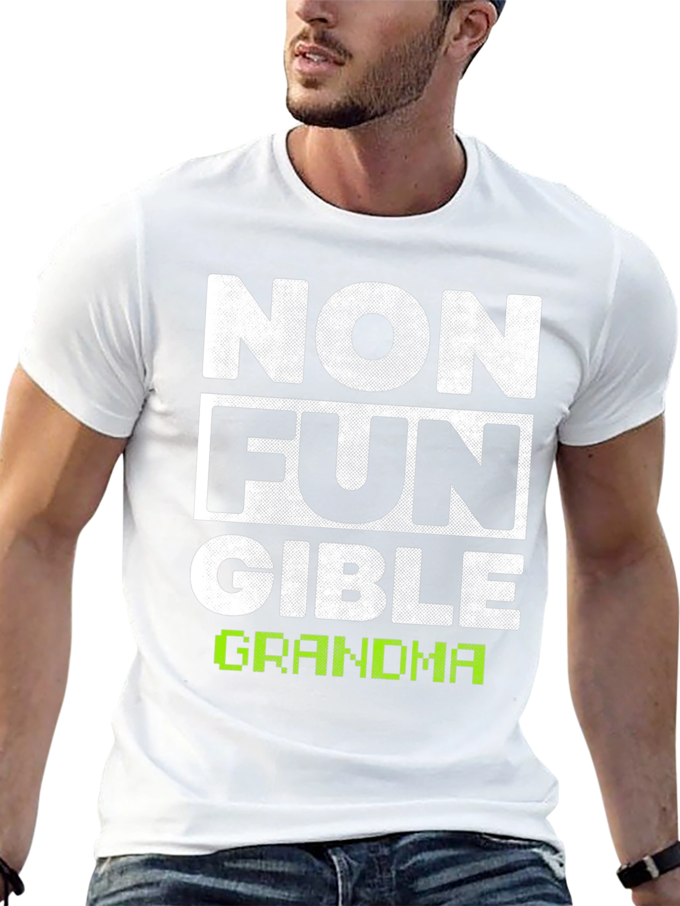 Non Fungible Grandma T-Shirt - Fun Novelty Tee