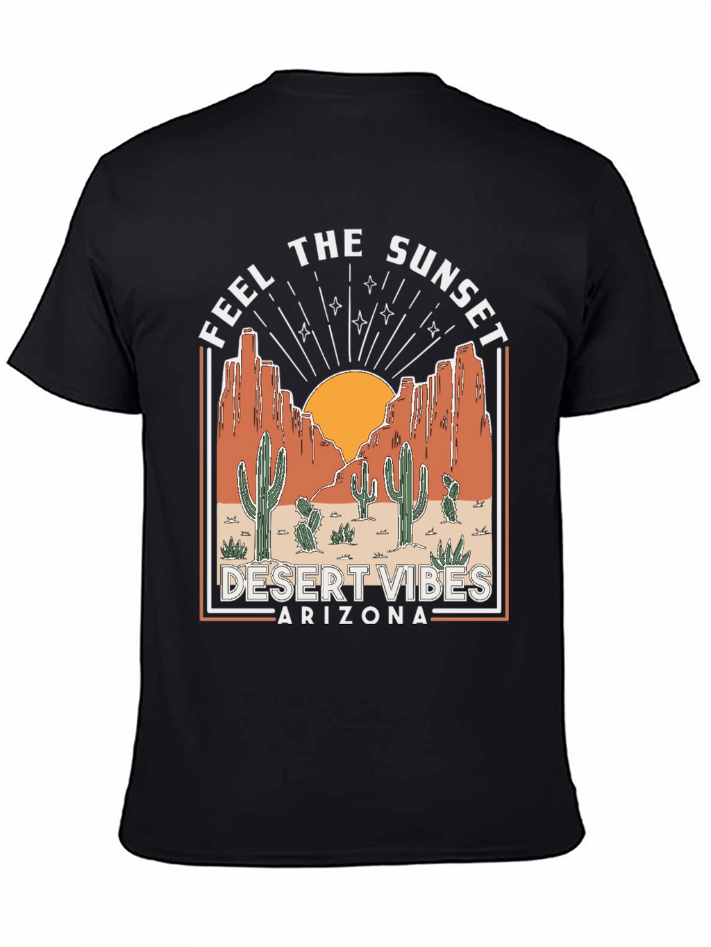 Desert Vibes Arizona Graphic T-Shirt